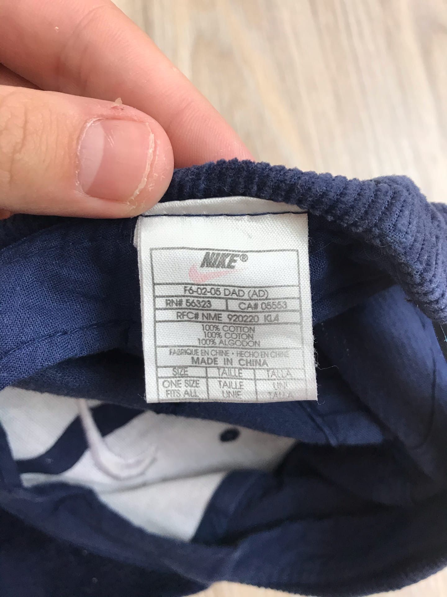 Nike Velvet nike vintage cap RARE Size ONE SIZE - 3 Thumbnail