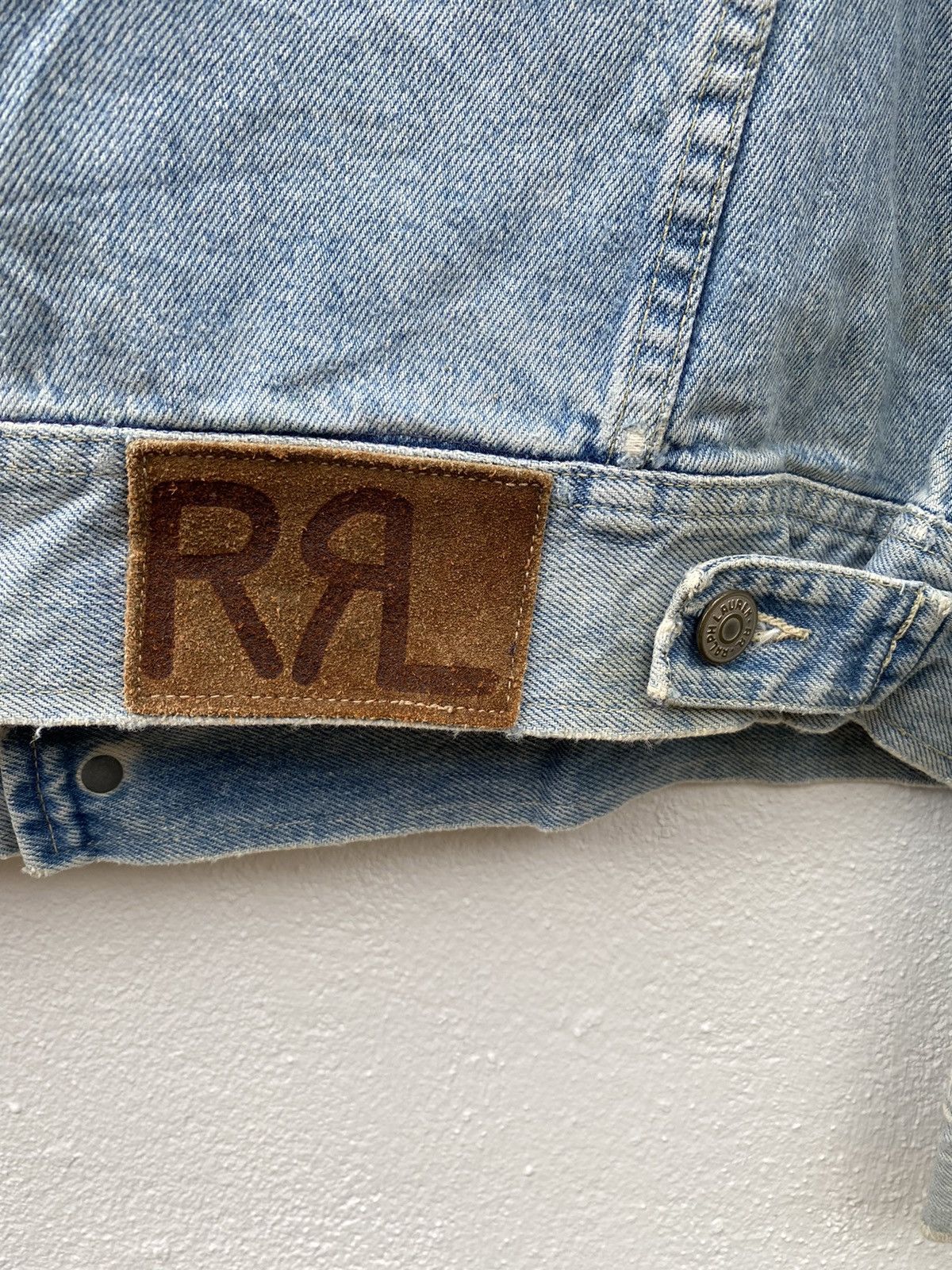 Ralph Lauren Vintage DOUBLE RRL Ralph Lauren Jeans Jacket Size US L / EU 52-54 / 3 - 6 Thumbnail