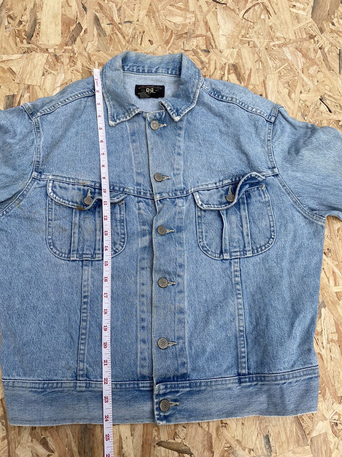 Ralph Lauren Vintage DOUBLE RRL Ralph Lauren Jeans Jacket Size US L / EU 52-54 / 3 - 12 Thumbnail