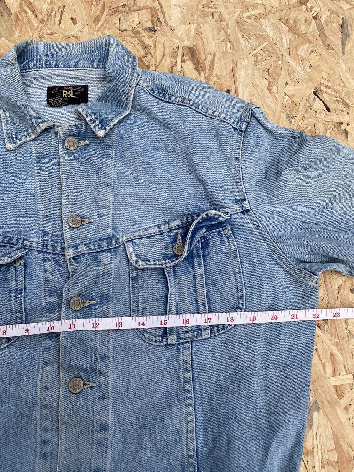 Ralph Lauren Vintage DOUBLE RRL Ralph Lauren Jeans Jacket Size US L / EU 52-54 / 3 - 11 Thumbnail