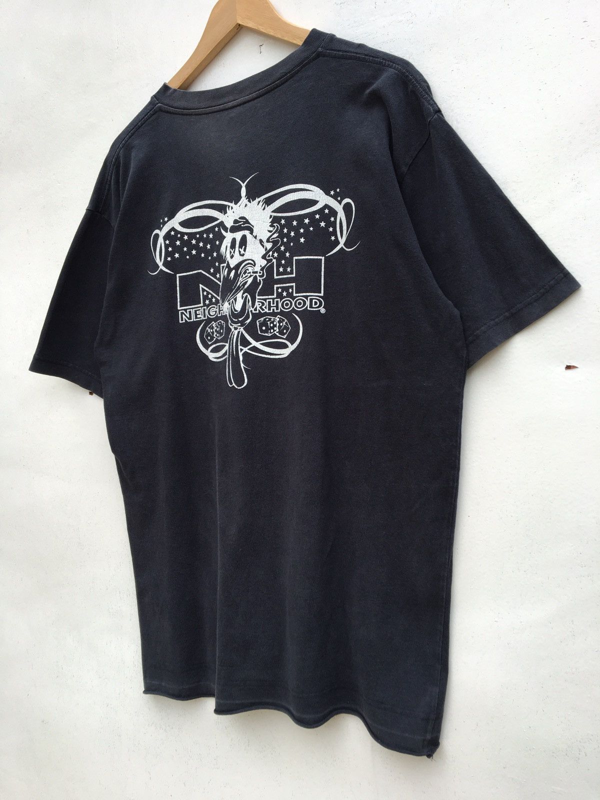 Neighborhood Rare Vintage SS03 Neighborhood Printed Spellout Tshirt Size US L / EU 52-54 / 3 - 4 Thumbnail
