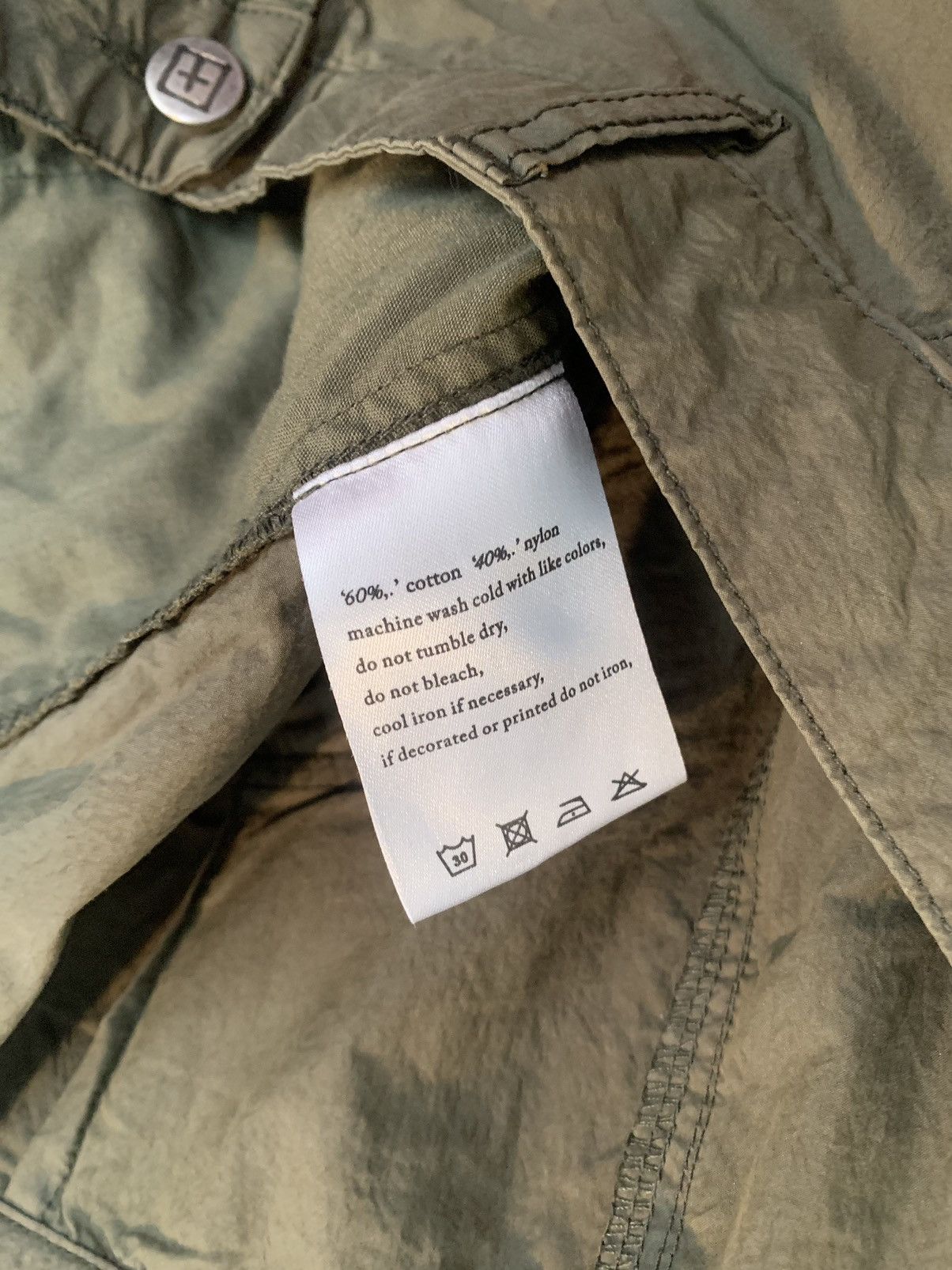 Ksubi Ksubi Downtown Cargo Pant Green Nylon Cotton Blend Tech Pant Size US 33 - 6 Thumbnail