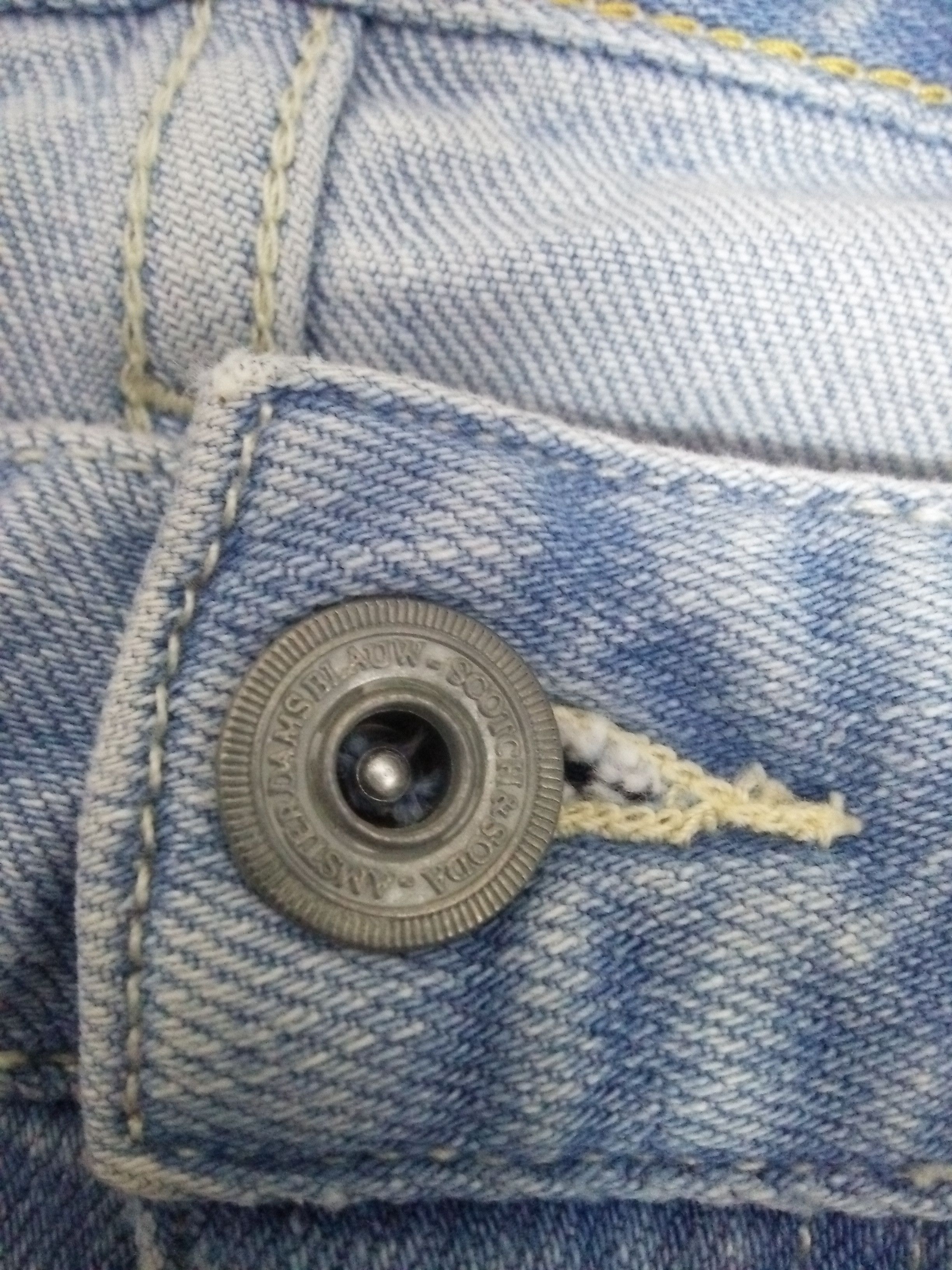 Scotch & Soda SCOTCH & SODA AMSTERDAM'S BLAUE SKIM DENIM (B124) W36 Size US 36 / EU 52 - 6 Thumbnail