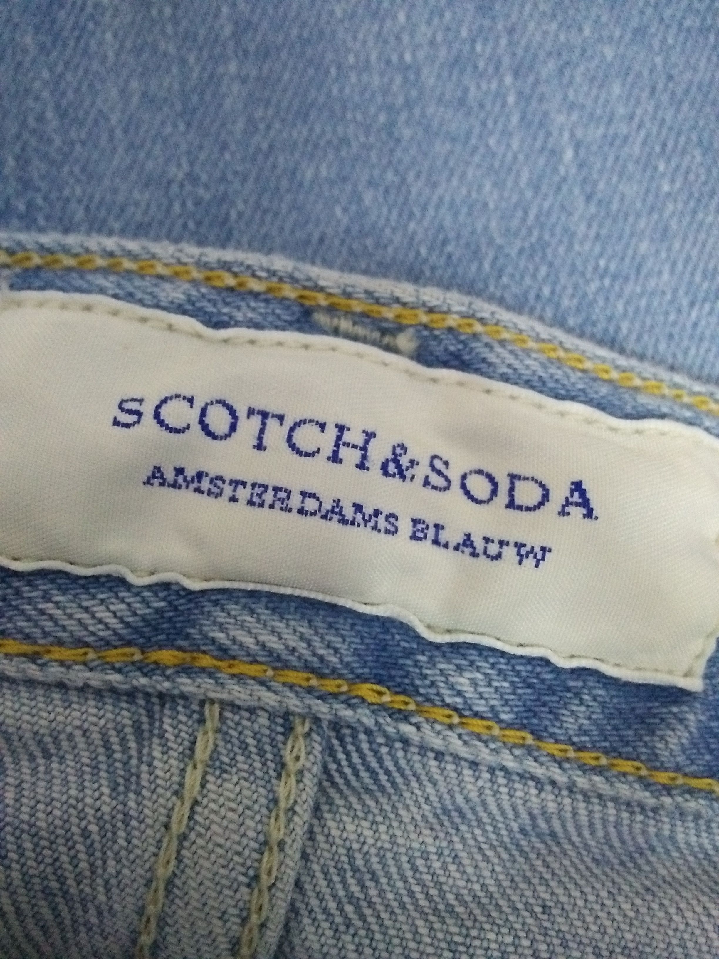 Scotch & Soda SCOTCH & SODA AMSTERDAM'S BLAUE SKIM DENIM (B124) W36 Size US 36 / EU 52 - 5 Thumbnail