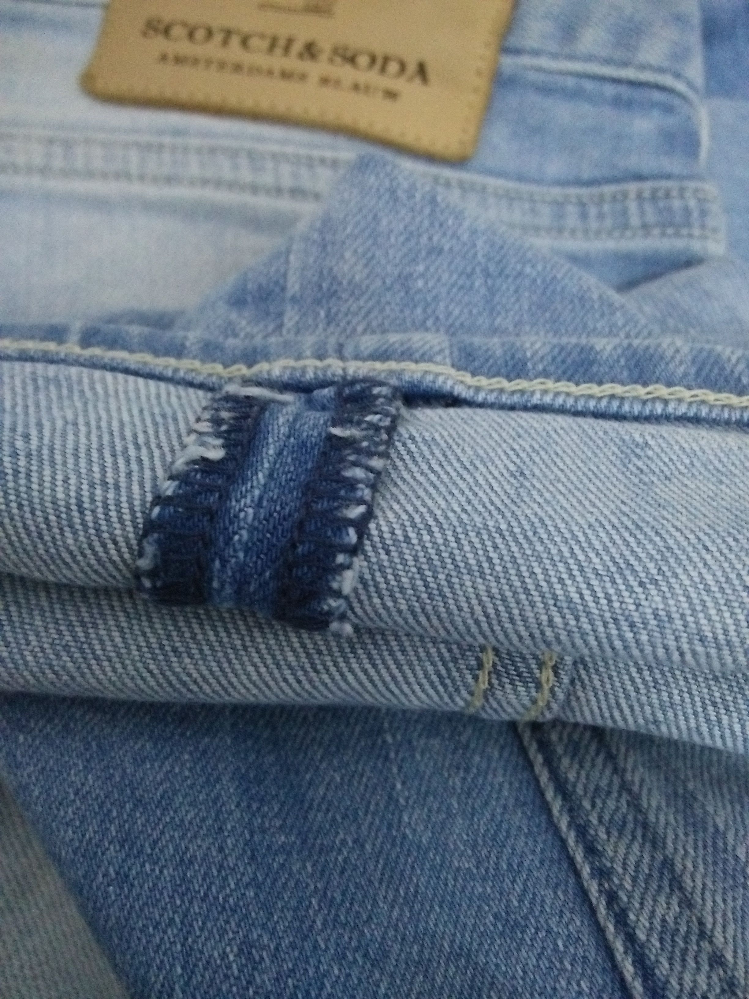 Scotch & Soda SCOTCH & SODA AMSTERDAM'S BLAUE SKIM DENIM (B124) W36 Size US 36 / EU 52 - 20 Thumbnail
