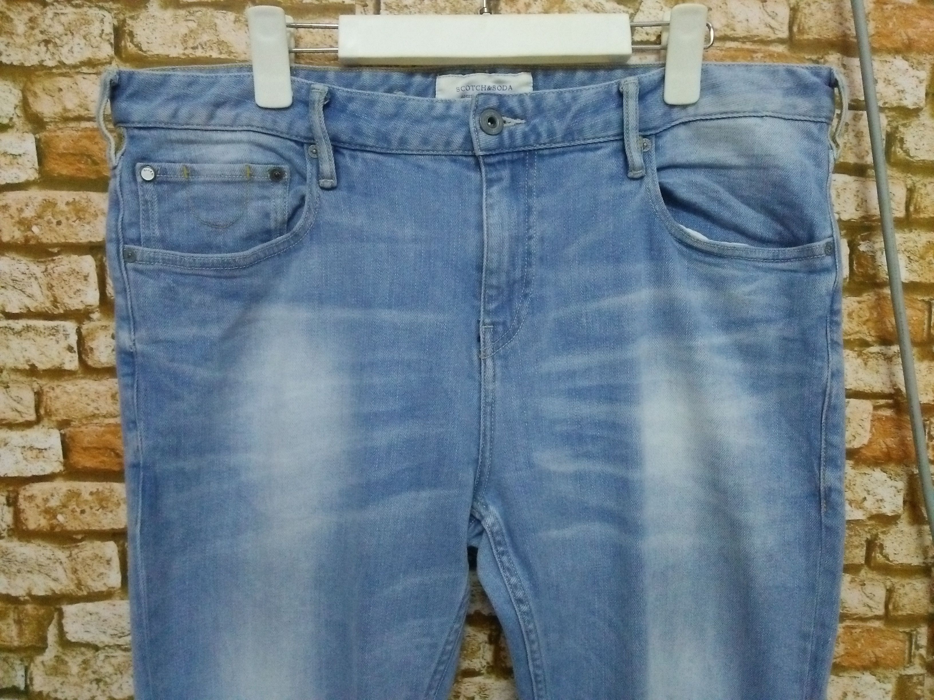 Scotch & Soda SCOTCH & SODA AMSTERDAM'S BLAUE SKIM DENIM (B124) W36 Size US 36 / EU 52 - 2 Thumbnail