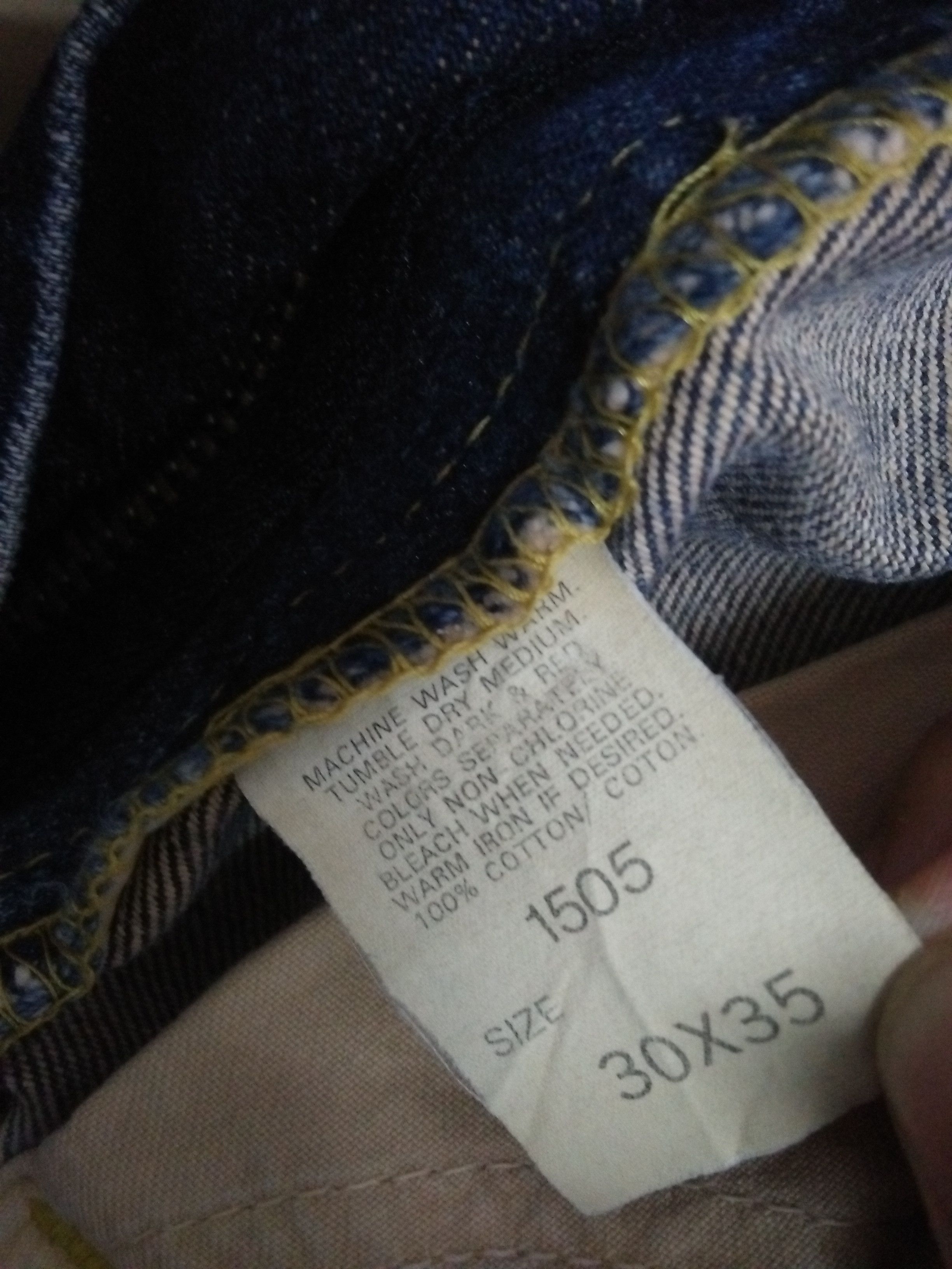 Lee LEE RIDERS VTG SELVEDGE DENIM (A933) W29 Size US 29 - 9 Thumbnail