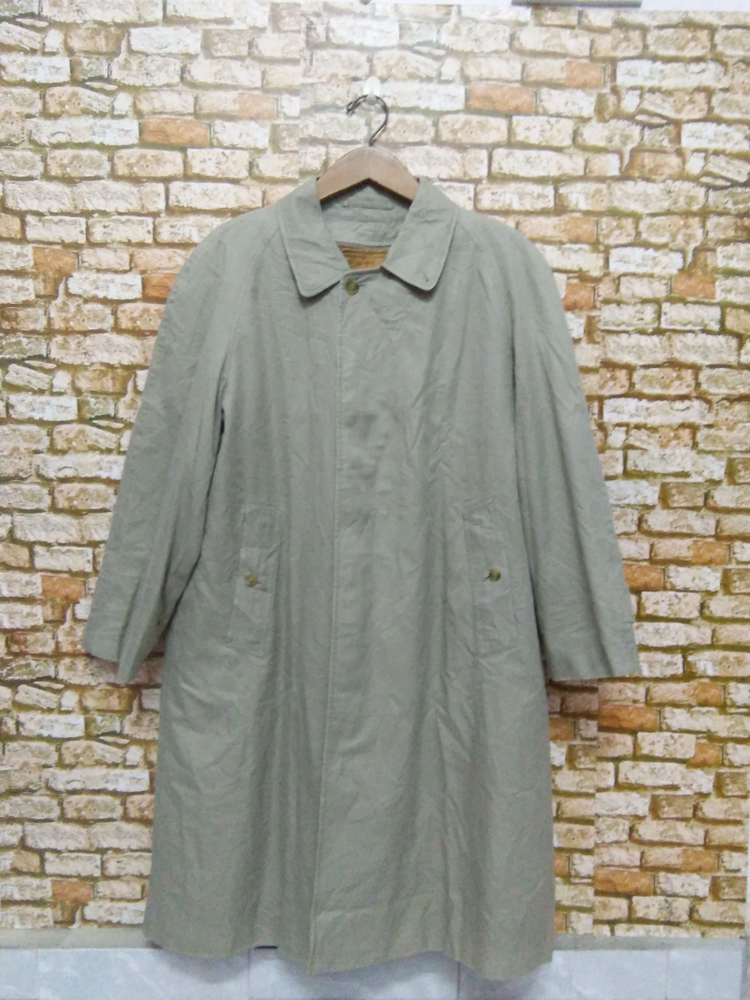 Burberry BURBERRY TRENCH COAT NOVA CHECK WITH INNER (A247) Size US L / EU 52-54 / 3 - 3 Thumbnail