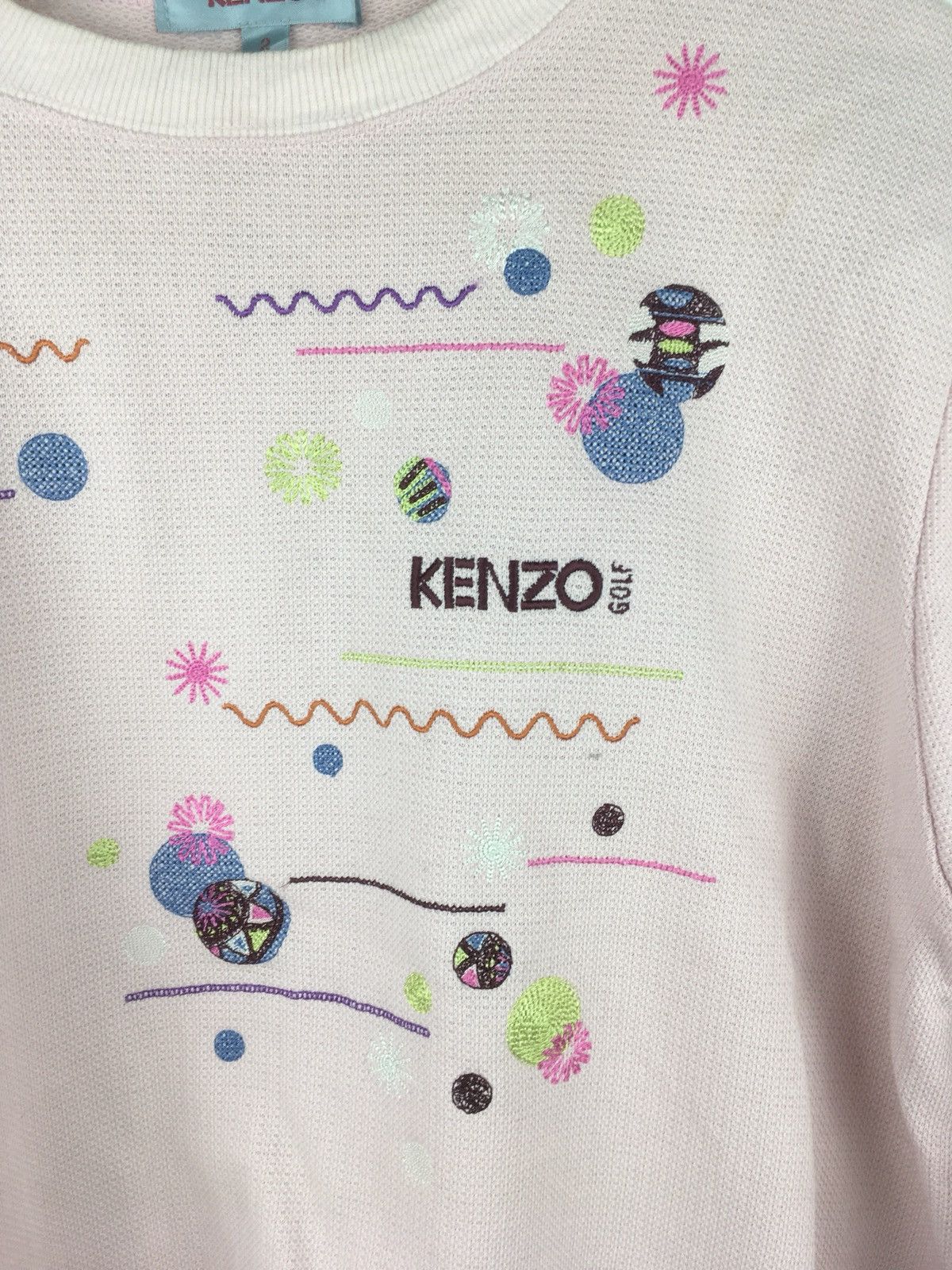 Kenzo × Vintage Vintage kenzo sweatshirt embroidered armpit21x23.5 Size M / US 6-8 / IT 42-44 - 3 Thumbnail