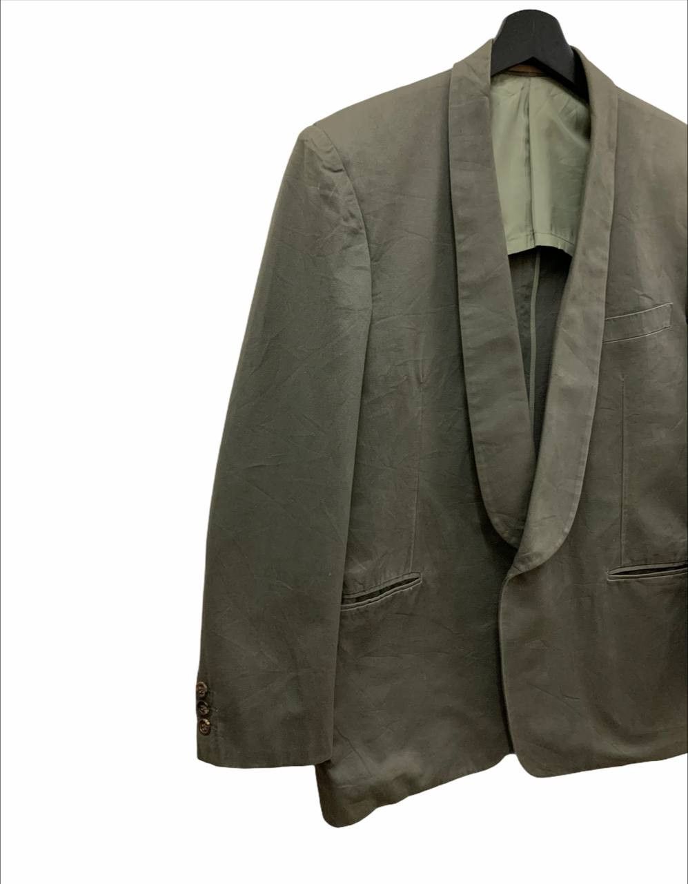 Comme des Garcons Archives 80's HOMME Comme des Garcons Olive Green Coat Size US M / EU 48-50 / 2 - 4 Thumbnail
