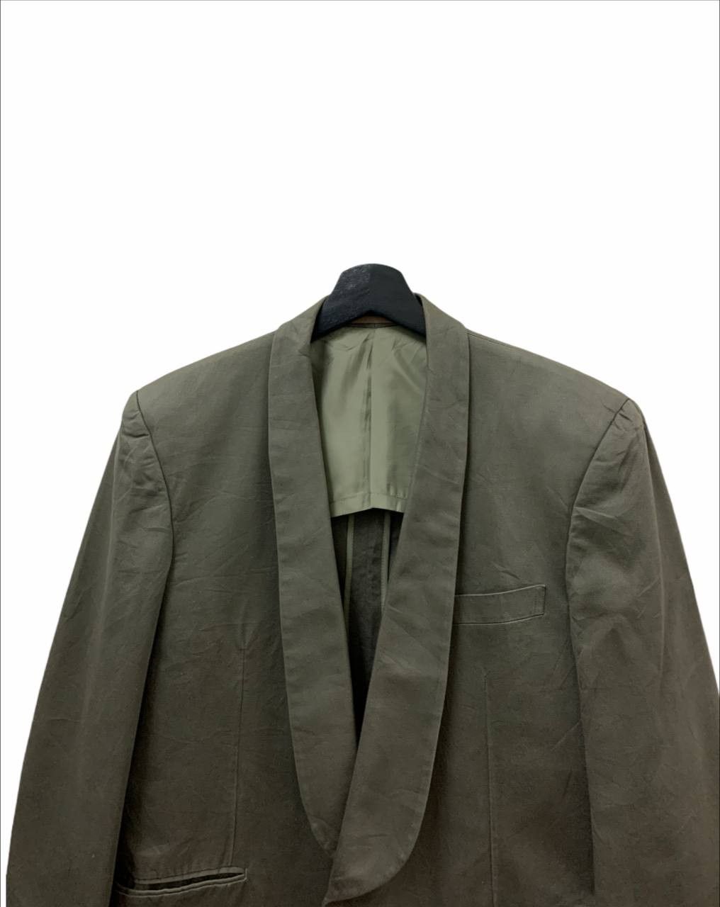 Comme des Garcons Archives 80's HOMME Comme des Garcons Olive Green Coat Size US M / EU 48-50 / 2 - 3 Thumbnail