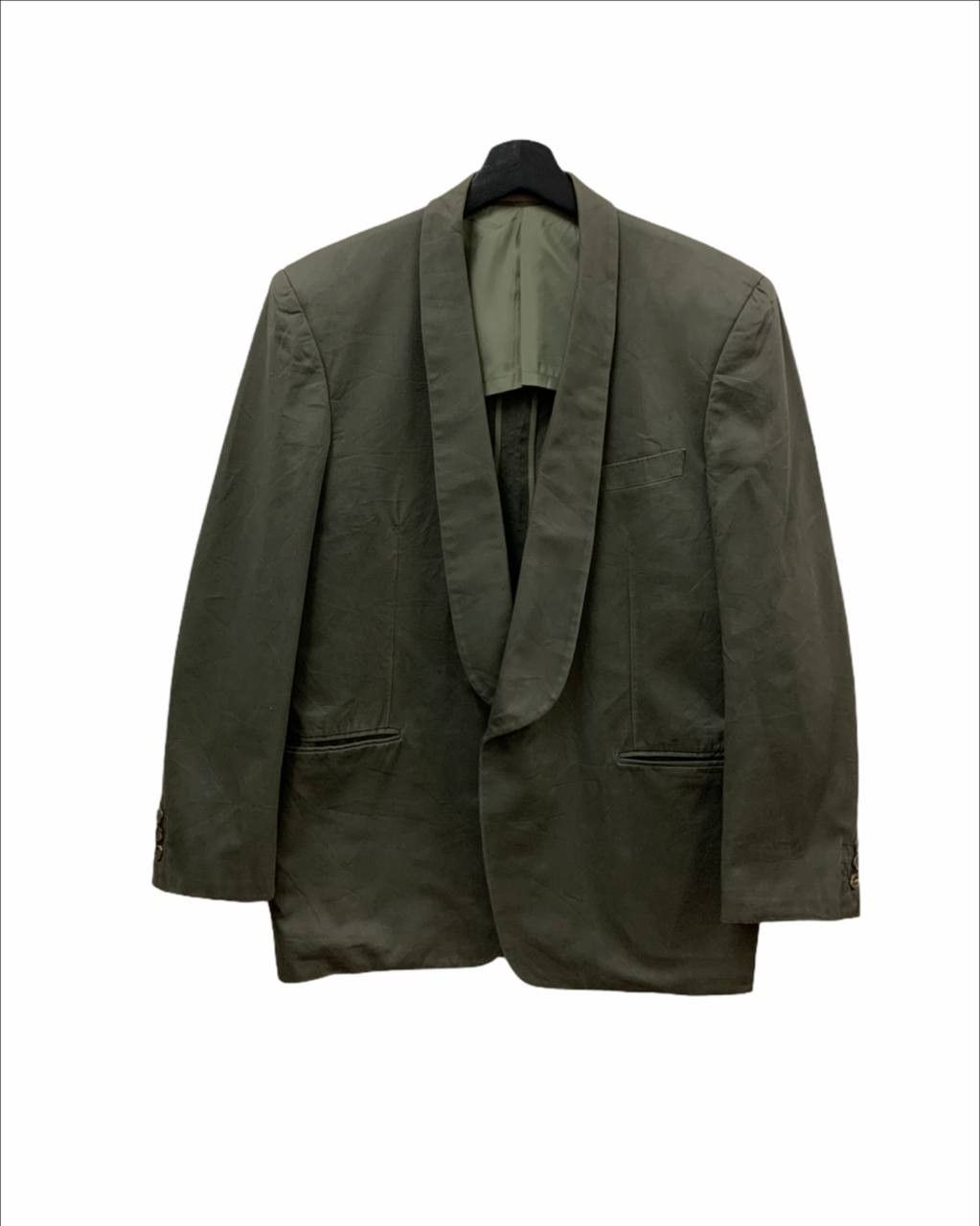 Comme des Garcons Archives 80's HOMME Comme des Garcons Olive Green Coat Size US M / EU 48-50 / 2 - 1 Thumbnail