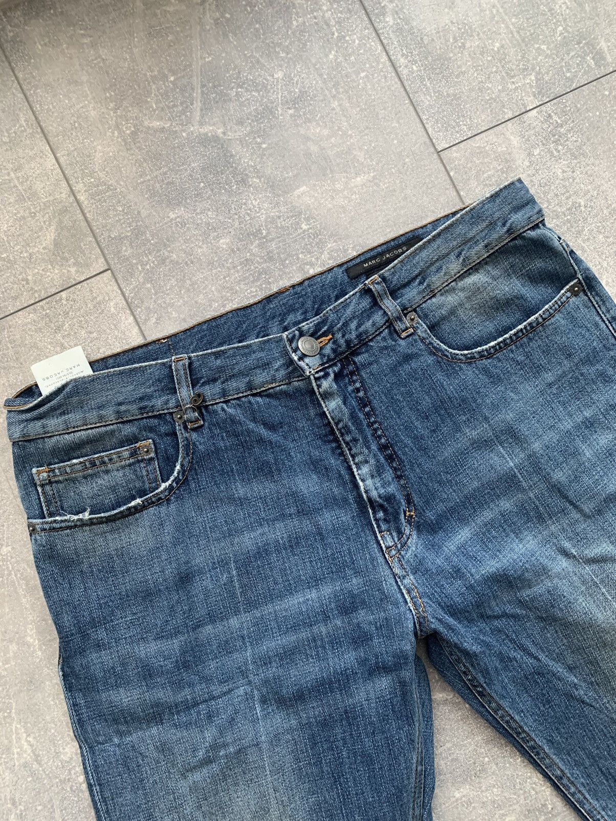 Designer Marc Jacobs slim denim luxury jeans Size US 34 / EU 50 - 12 Thumbnail