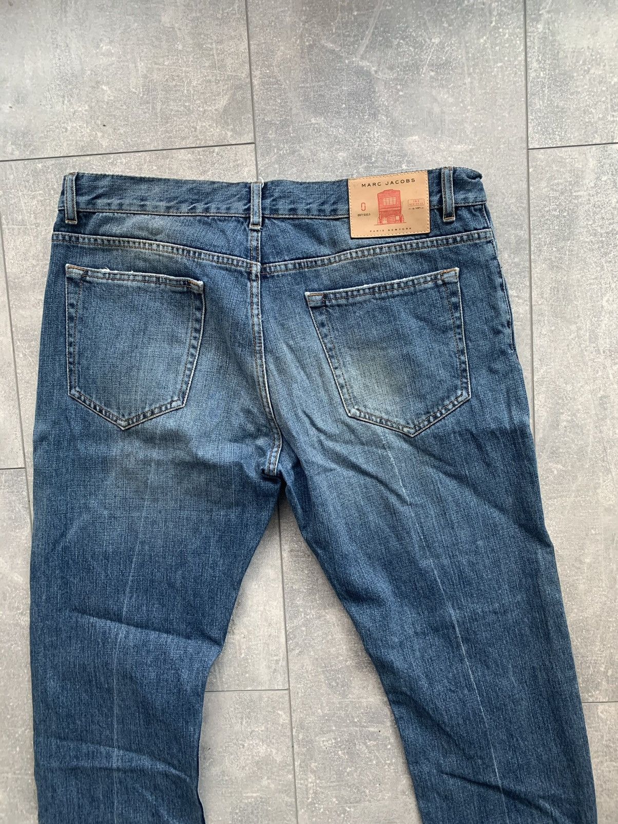 Designer Marc Jacobs slim denim luxury jeans Size US 34 / EU 50 - 5 Thumbnail
