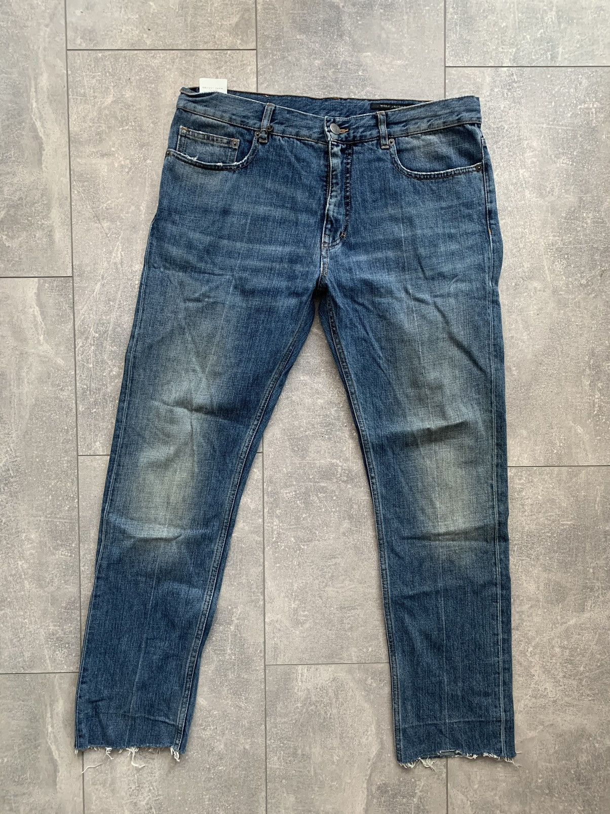 Designer Marc Jacobs slim denim luxury jeans Size US 34 / EU 50 - 1 Thumbnail