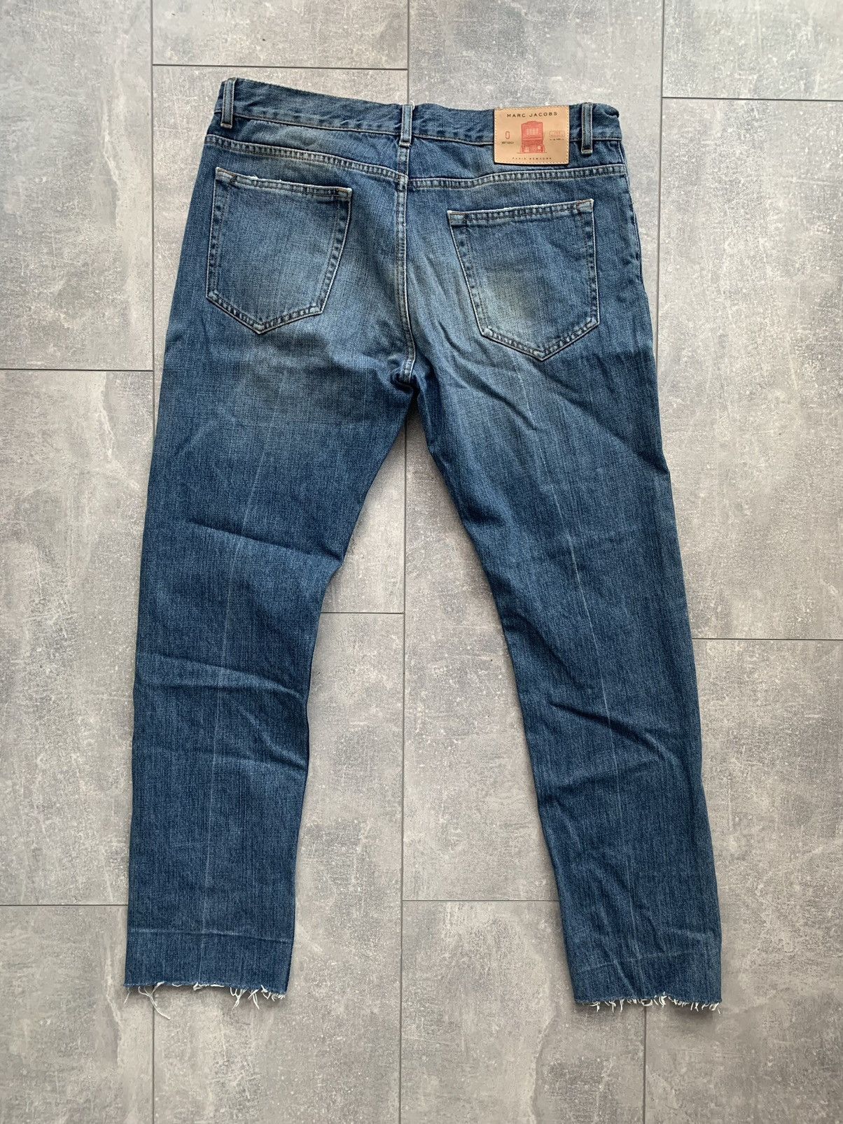 Designer Marc Jacobs slim denim luxury jeans Size US 34 / EU 50 - 2 Thumbnail