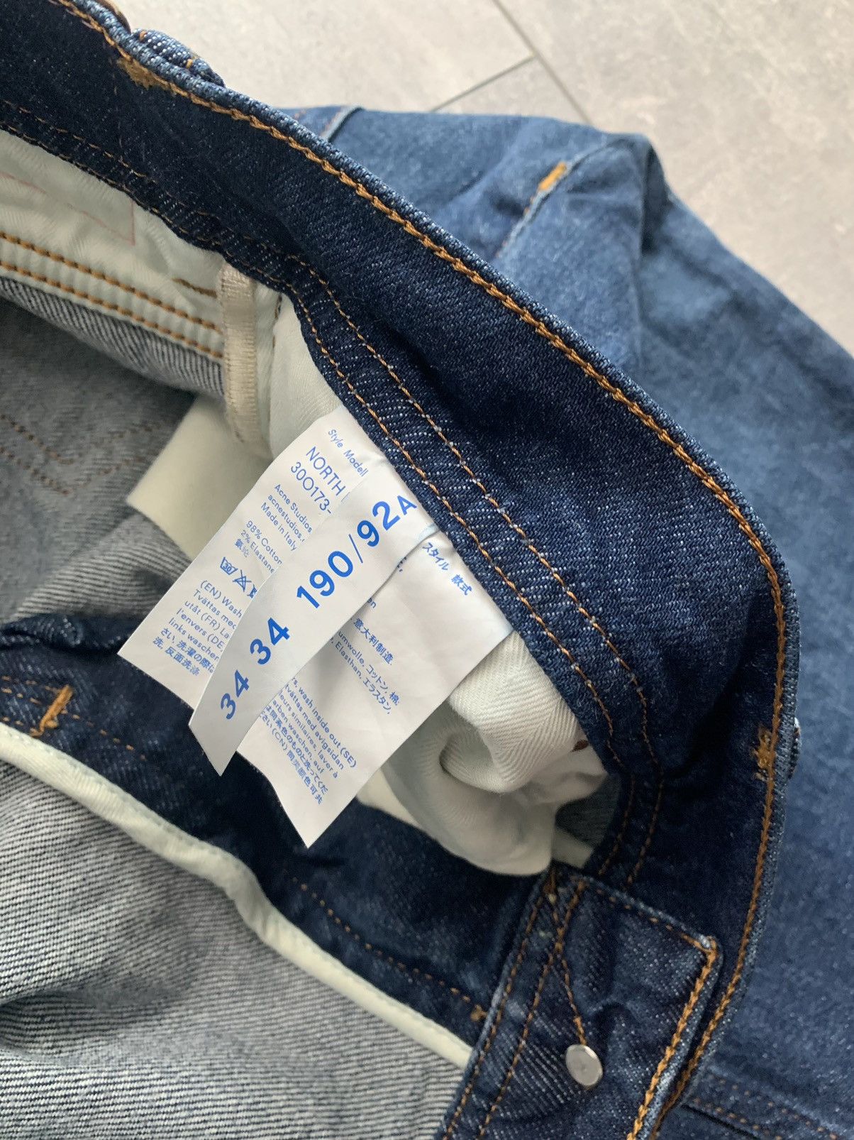 Acne Studios Acne studios bla konst denim jeans crop Size US 34 / EU 50 - 8 Thumbnail
