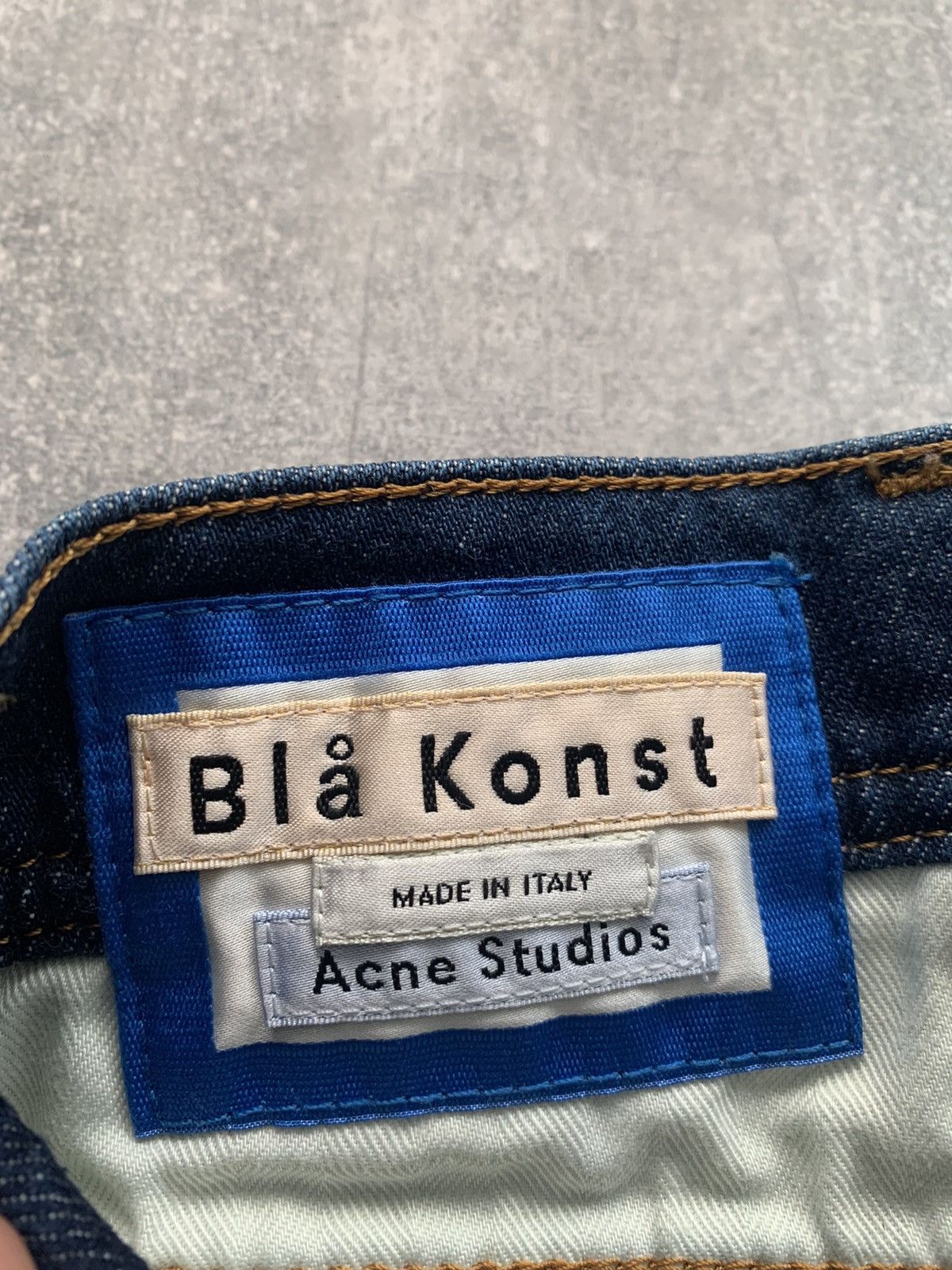 Acne Studios Acne studios bla konst denim jeans crop Size US 34 / EU 50 - 7 Thumbnail