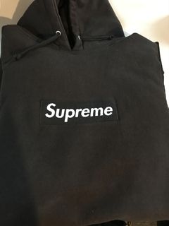 Supreme Brown/Brown Box Logo Hoodie (2003) USED – On The Arm