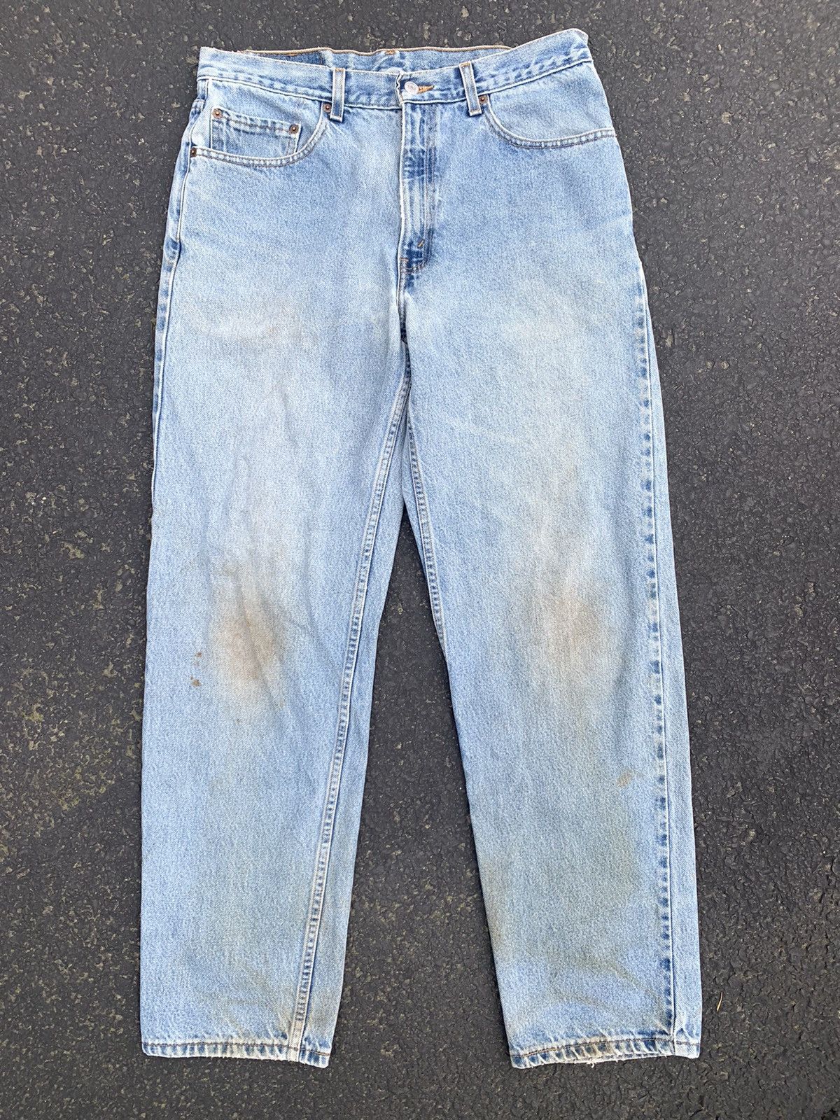 Vintage Vintage 1990’s Levi’s Light Wash Denim Jeans Light Wash Blue ...