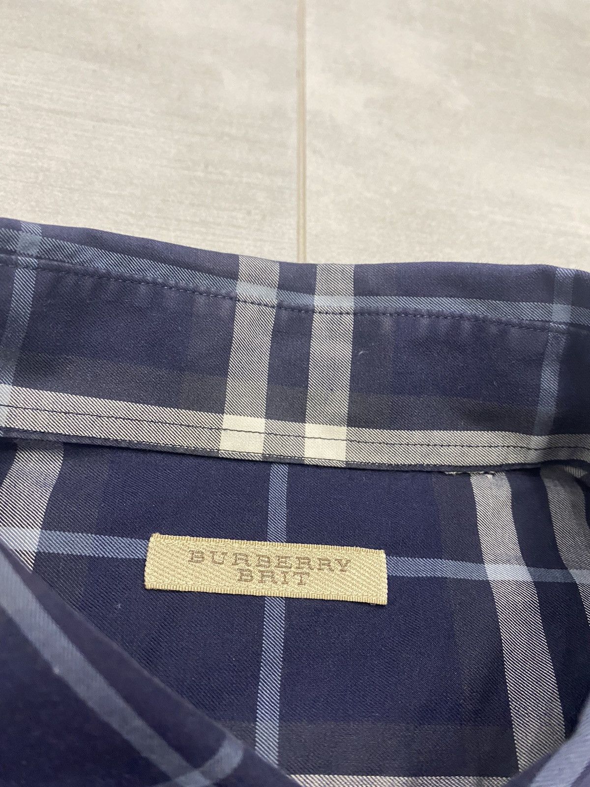 Burberry Burberry Brit Shirt Blue L Size US L / EU 52-54 / 3 - 3 Thumbnail