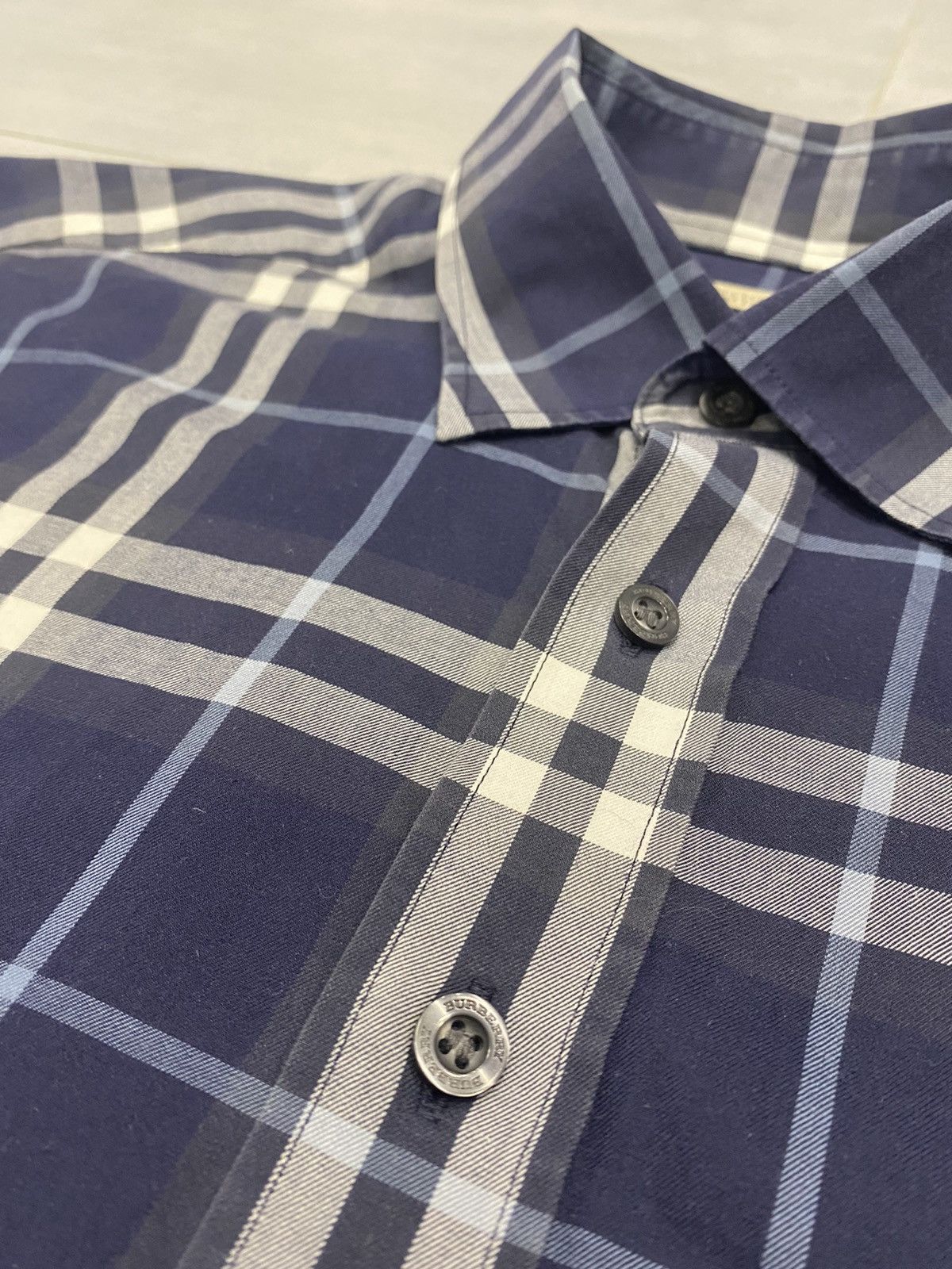 Burberry Burberry Brit Shirt Blue L Size US L / EU 52-54 / 3 - 4 Thumbnail