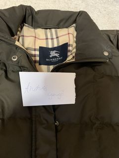 Burberry strettingham store down puffer coat