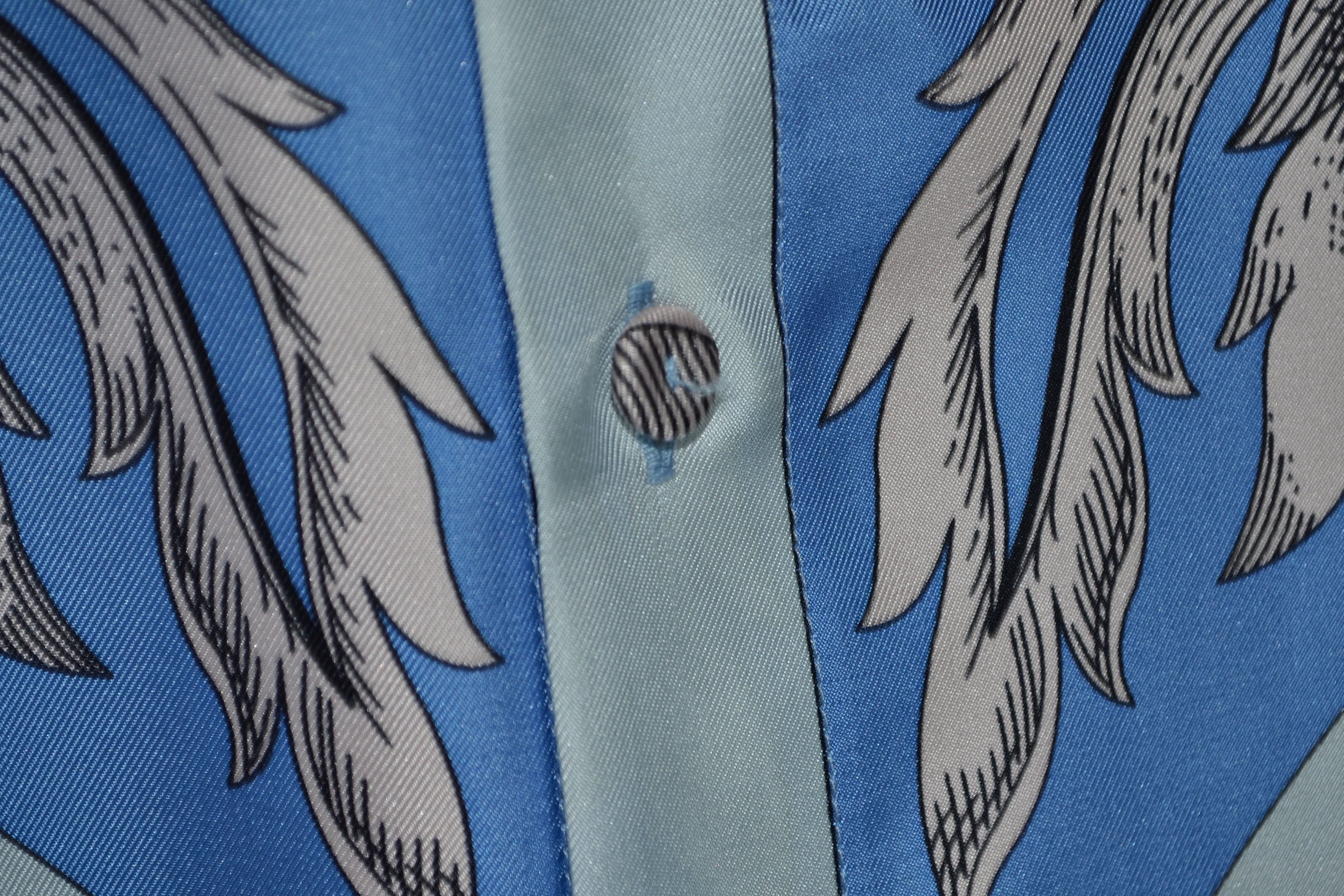 Versace NEW Gianni Versace 1990s Silk Shirt 54 Size Baroque Size US L / EU 52-54 / 3 - 5 Thumbnail