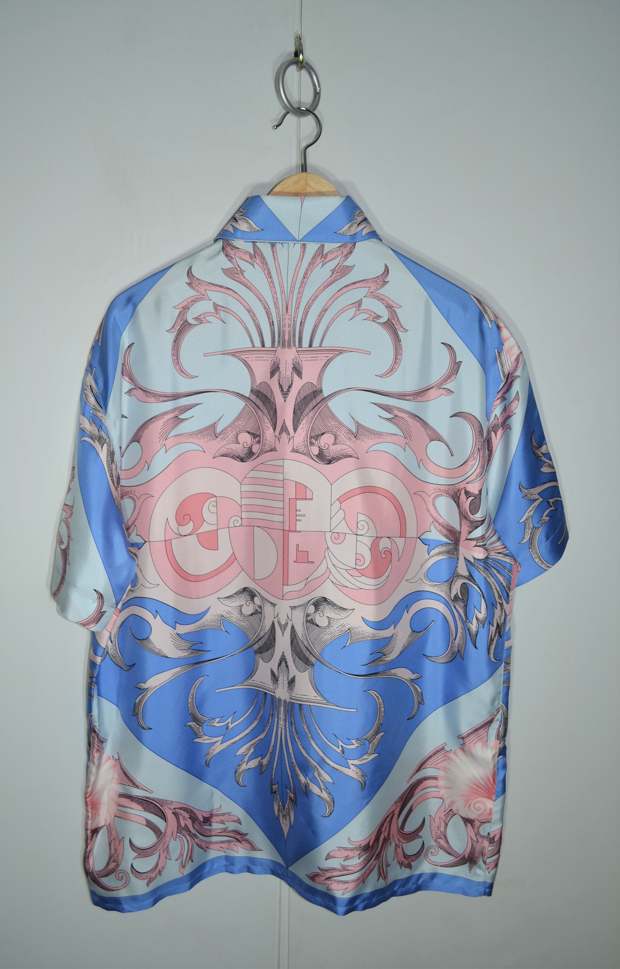 Versace NEW Gianni Versace 1990s Silk Shirt 54 Size Baroque Size US L / EU 52-54 / 3 - 6 Thumbnail
