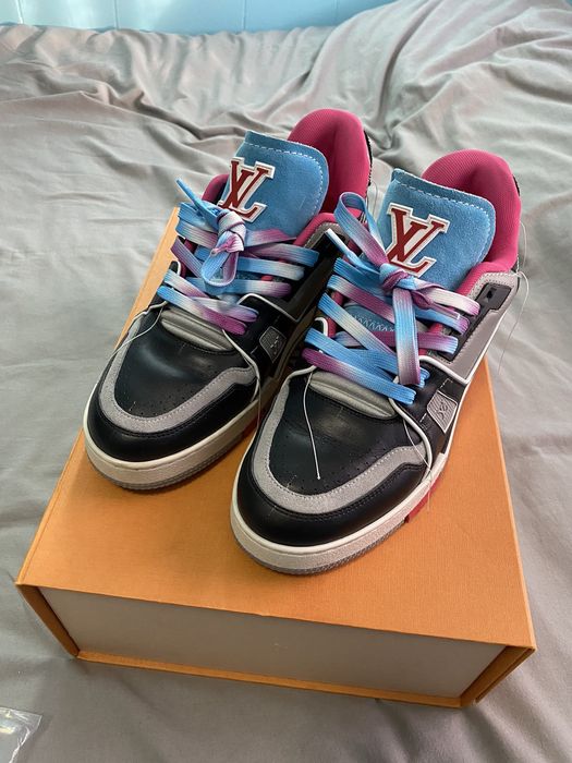 Louis Vuitton LOUIS VUITTON TRAINER SNEAKER PURPLE OG RUNWAY, Grailed