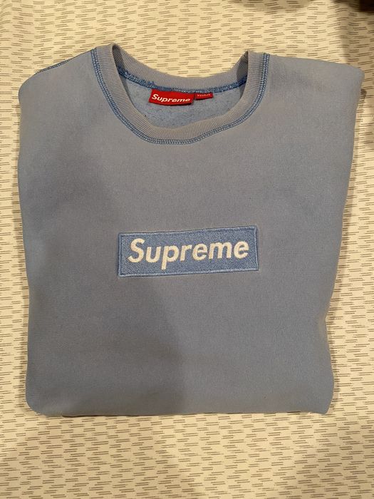 Supreme baby store blue box logo