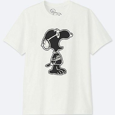 Kaws Uniqlo Collaboration Snoopy T Shirt Tee White