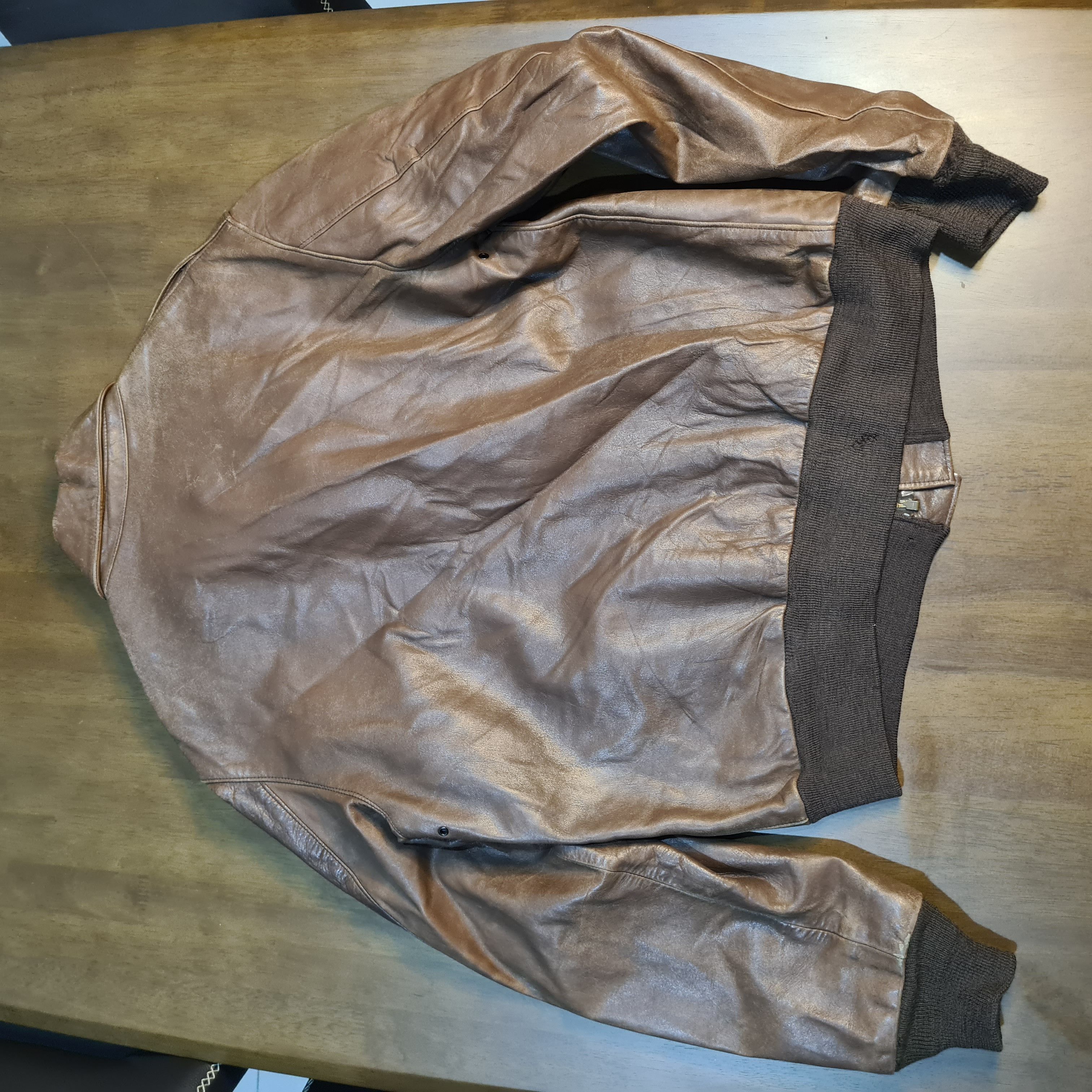 Willis & Geiger Rare Willis & geiger A-2 type flight jacket Size US L / EU 52-54 / 3 - 14 Thumbnail