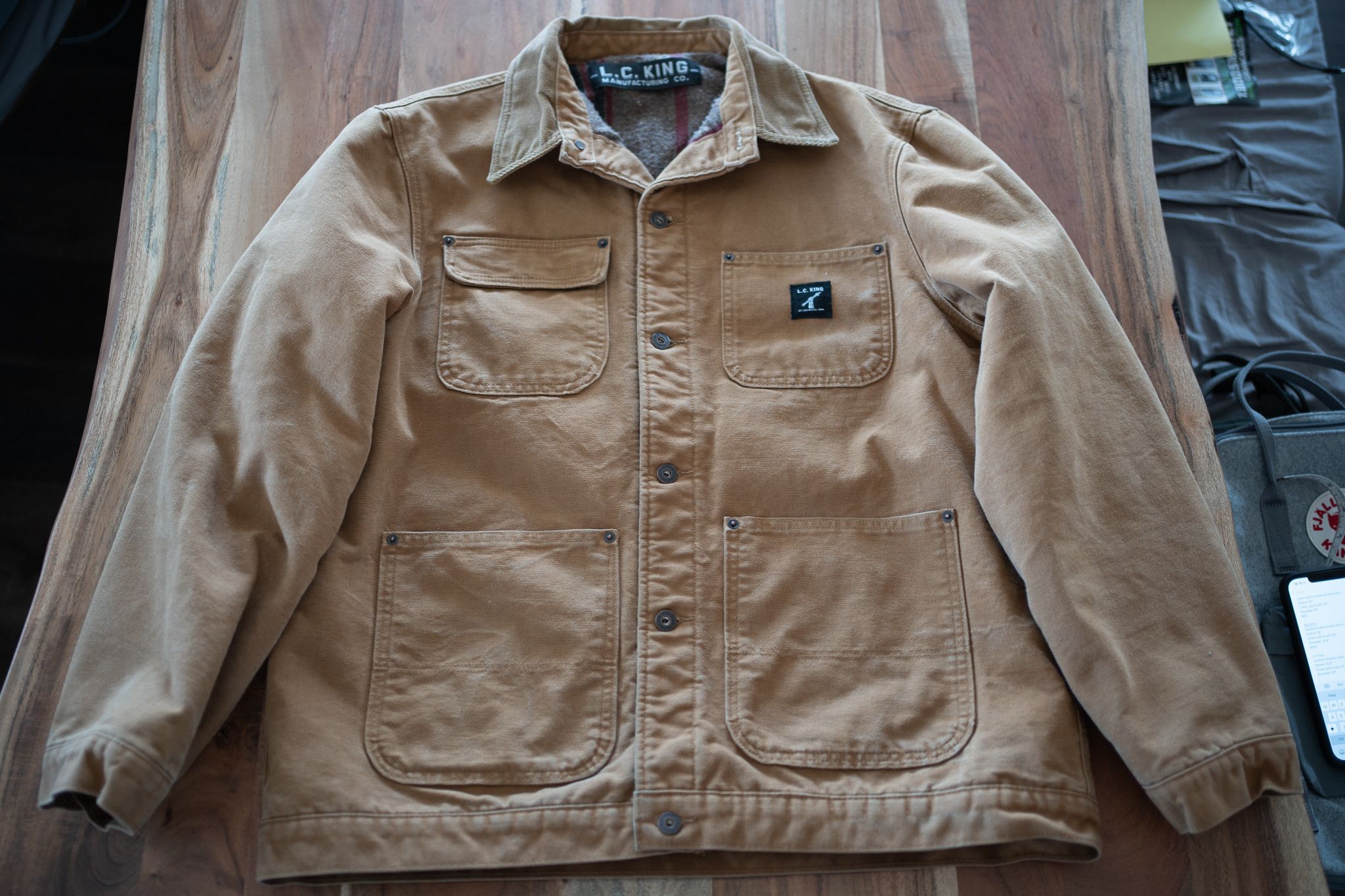 Landon Brown Duck Barn Coat from LC King Manufacturing