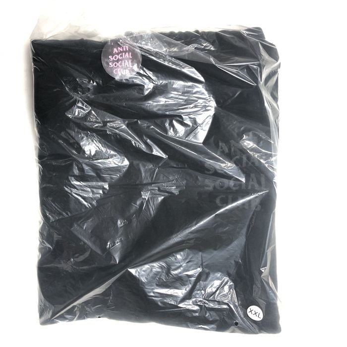 Anti Social Social Club DS ASSC KKOCH Logo Dramatic Black Hoodie ...