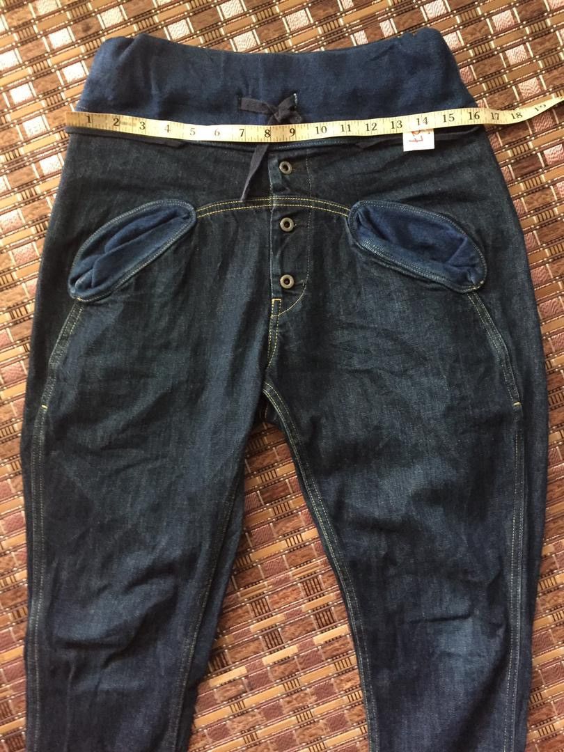 Japanese Brand × Kapital × Kapital Kountry Japanese Brand Kapital Sarouel Nouvelle Denim Pants Size Xs Size US 32 / EU 48 - 6 Thumbnail