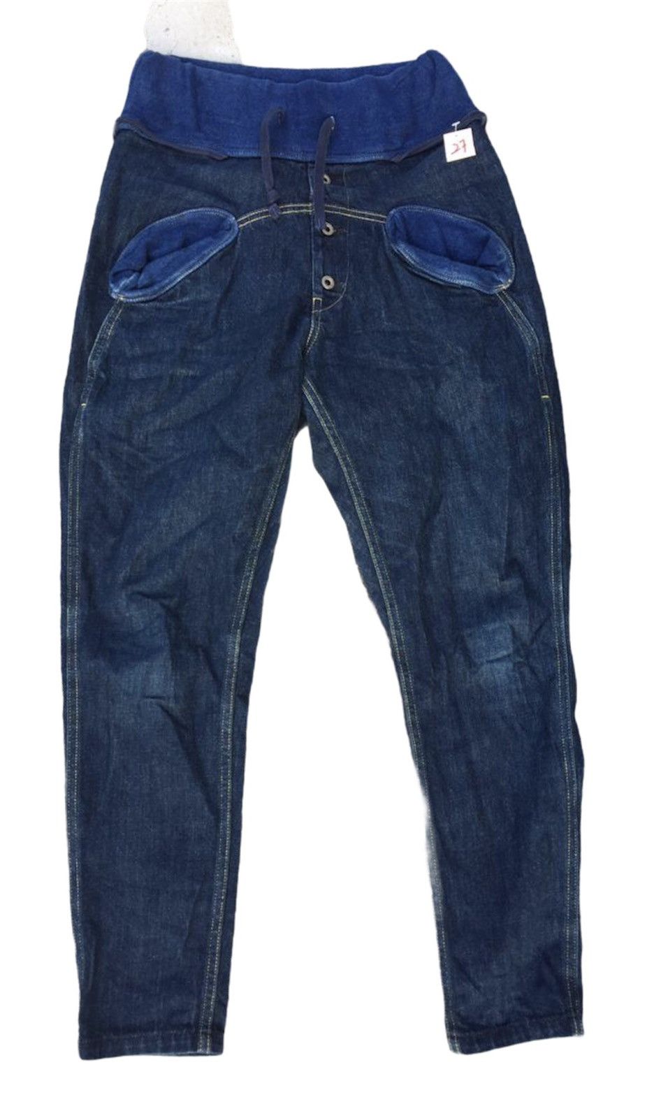 Japanese Brand × Kapital × Kapital Kountry Japanese Brand Kapital Sarouel Nouvelle Denim Pants Size Xs Size US 32 / EU 48 - 1 Thumbnail