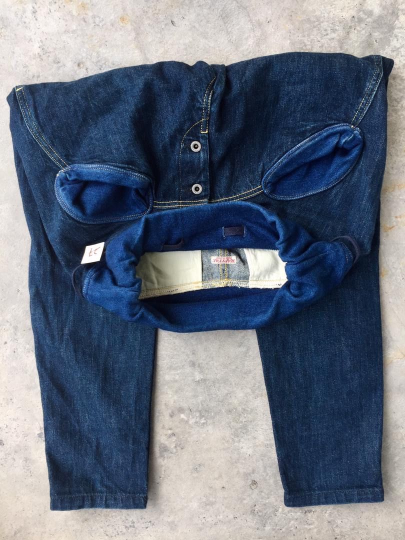 Japanese Brand × Kapital × Kapital Kountry Japanese Brand Kapital Sarouel Nouvelle Denim Pants Size Xs Size US 32 / EU 48 - 4 Thumbnail