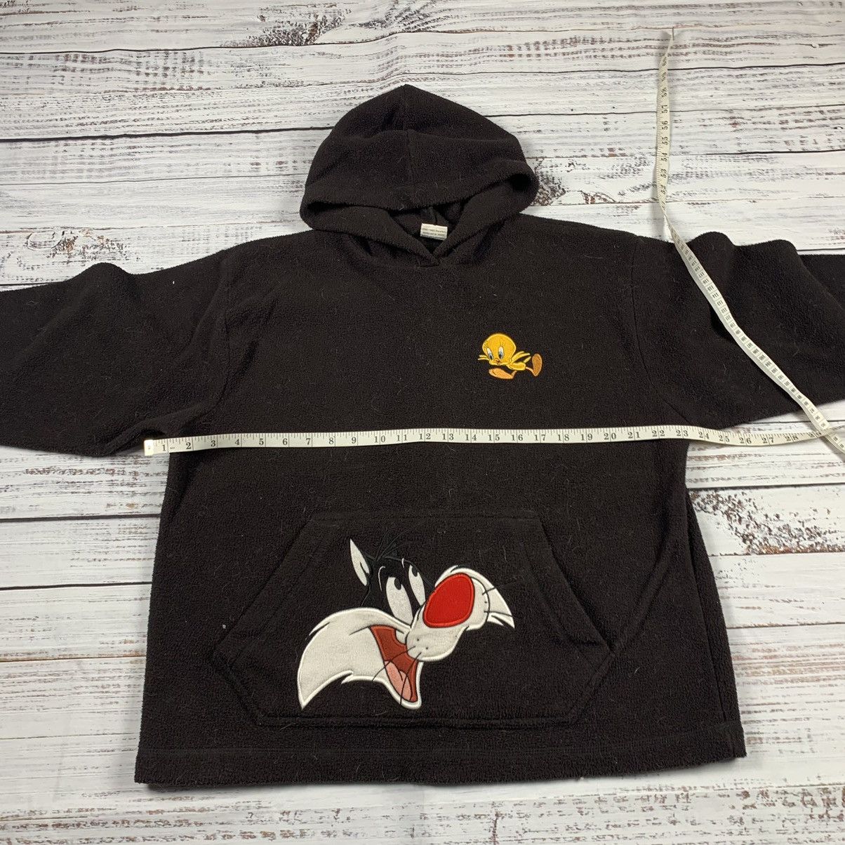 Disney × Vintage × Warner Bros Vintage looney tunes embroidered fleece hoodie sweatshirt Size US M / EU 48-50 / 2 - 3 Thumbnail