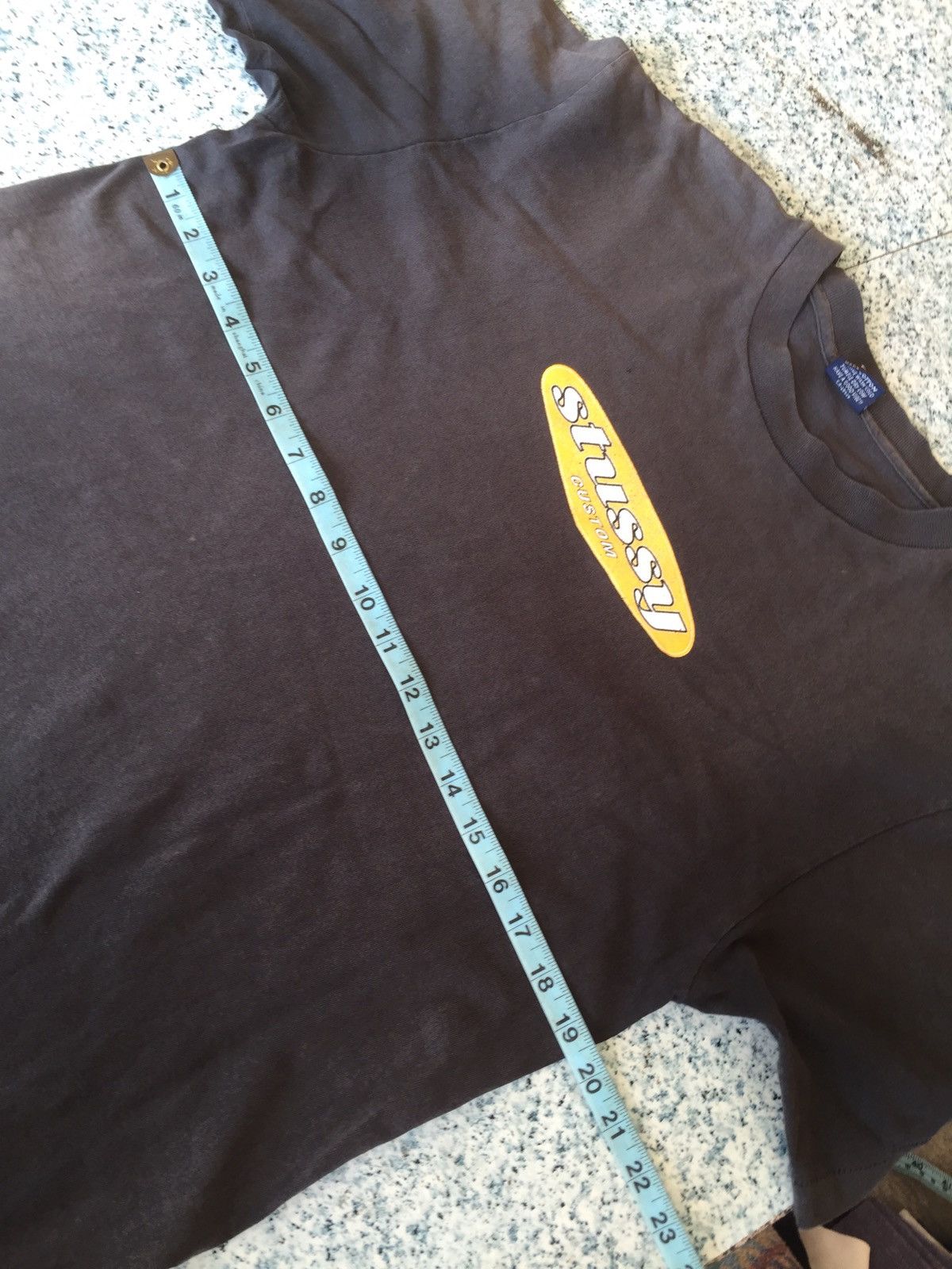 Stussy × Vintage Rare!!!80s Stussy Spell Out Vintage Shirt Size US M / EU 48-50 / 2 - 10 Thumbnail