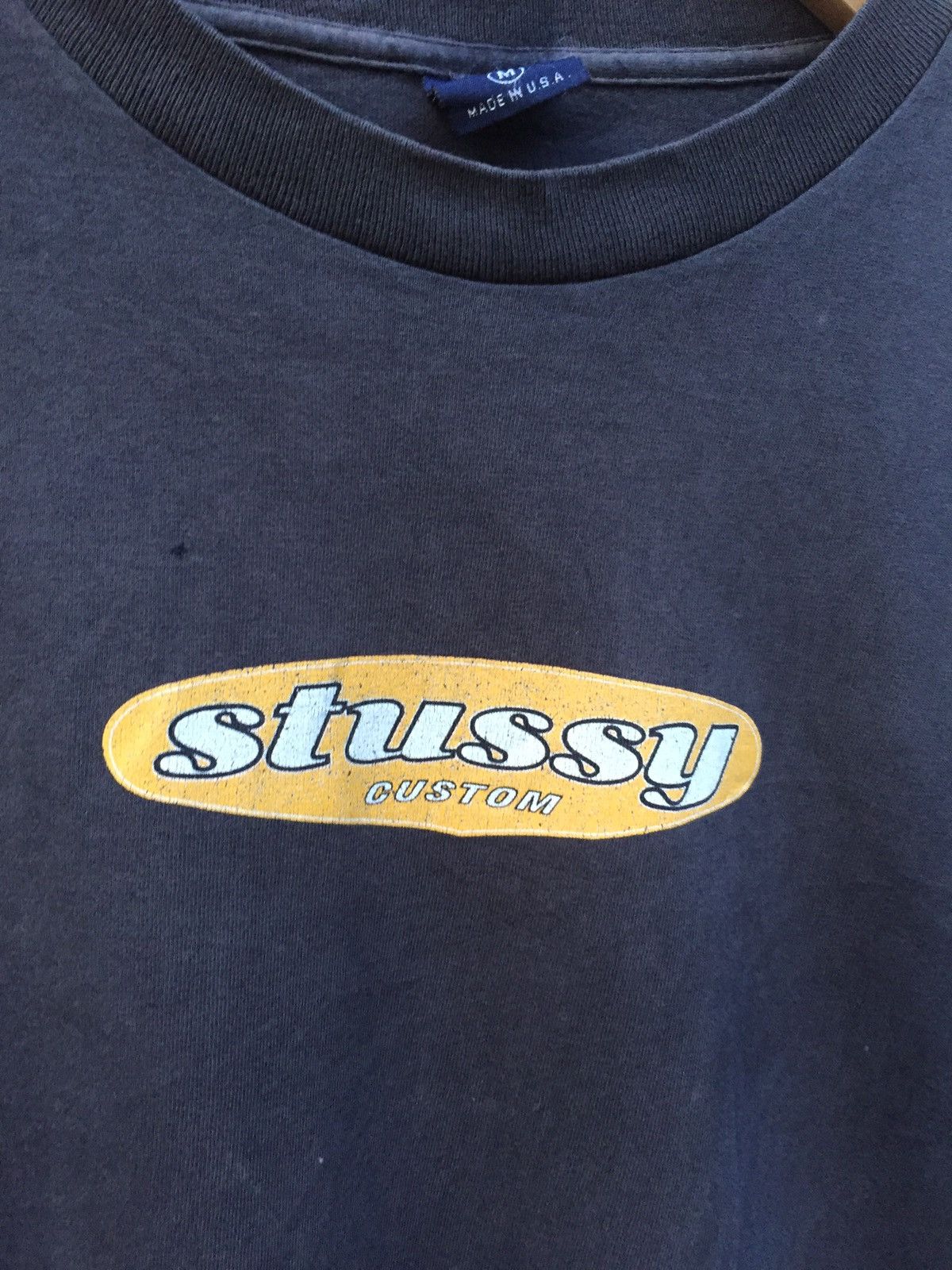 Stussy × Vintage Rare!!!80s Stussy Spell Out Vintage Shirt Size US M / EU 48-50 / 2 - 3 Thumbnail