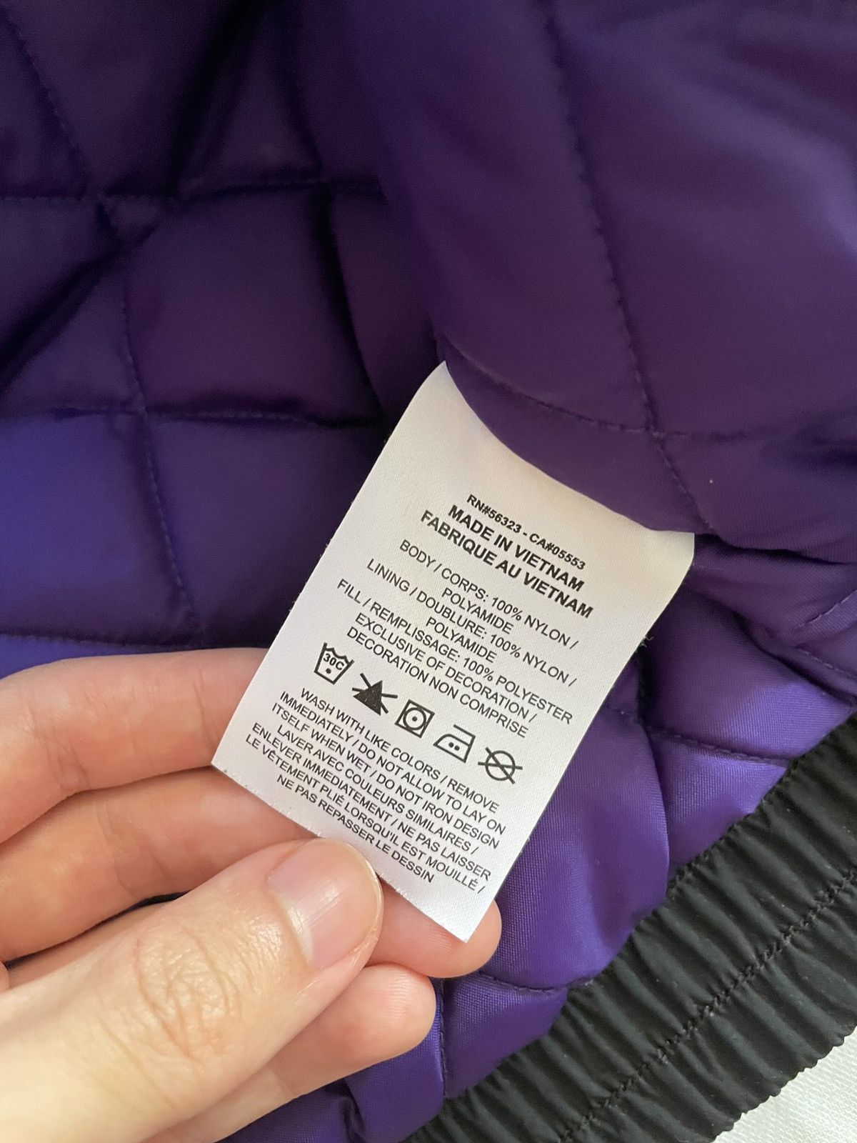 Nike × Supreme Supreme x Nike Hooded Sport Jacket Purple Nike × Supreme Supreme x Nike Hooded Sport Jacket Purple