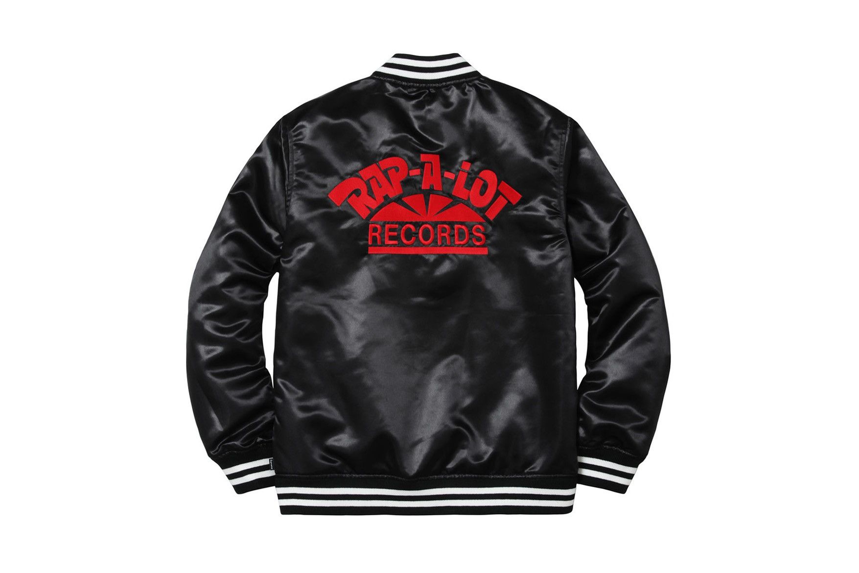 Supreme SUPREME RAP A LOT RECORDS SATIN BOMBER | Grailed