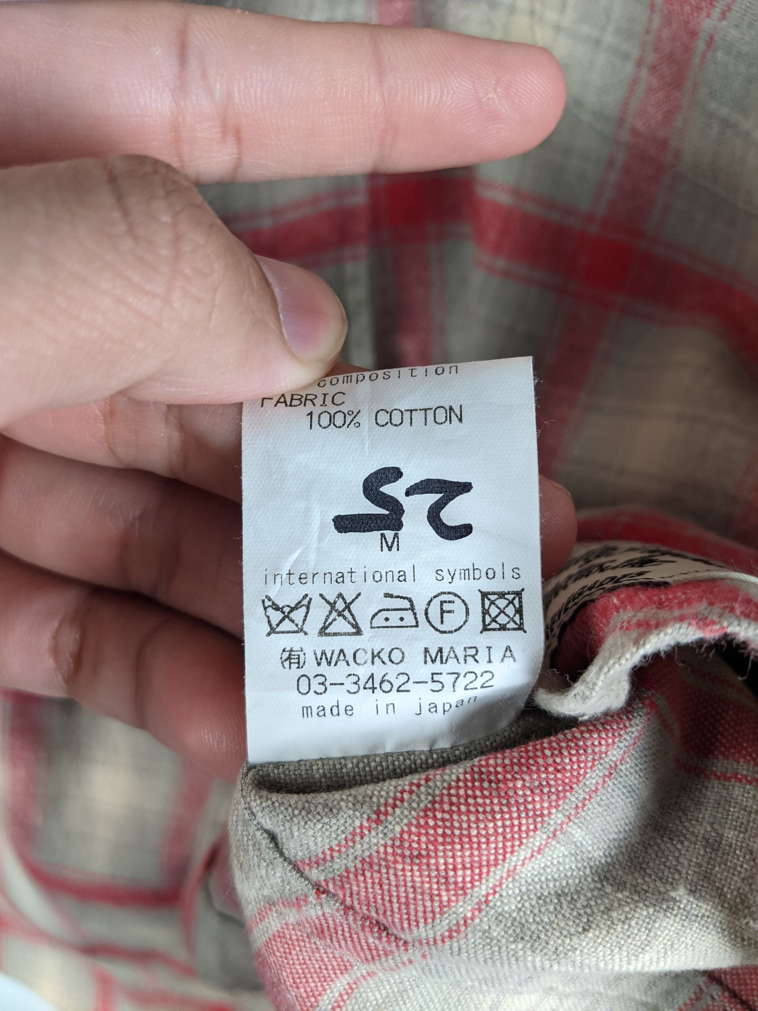 Wacko Maria Guilty Parties Checkered Shirt Size US M / EU 48-50 / 2 - 5 Thumbnail