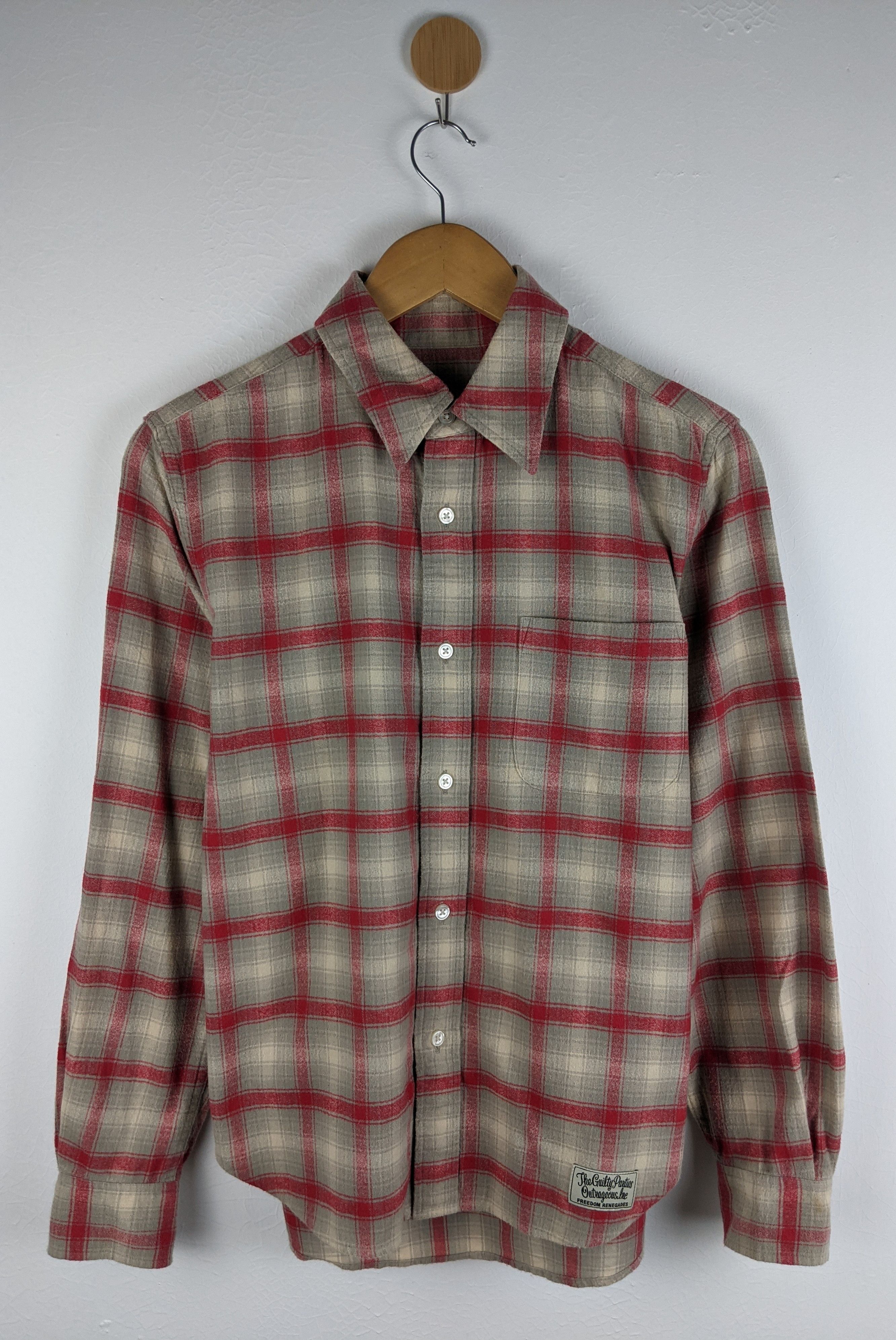 Wacko Maria Guilty Parties Checkered Shirt Size US M / EU 48-50 / 2 - 1 Thumbnail
