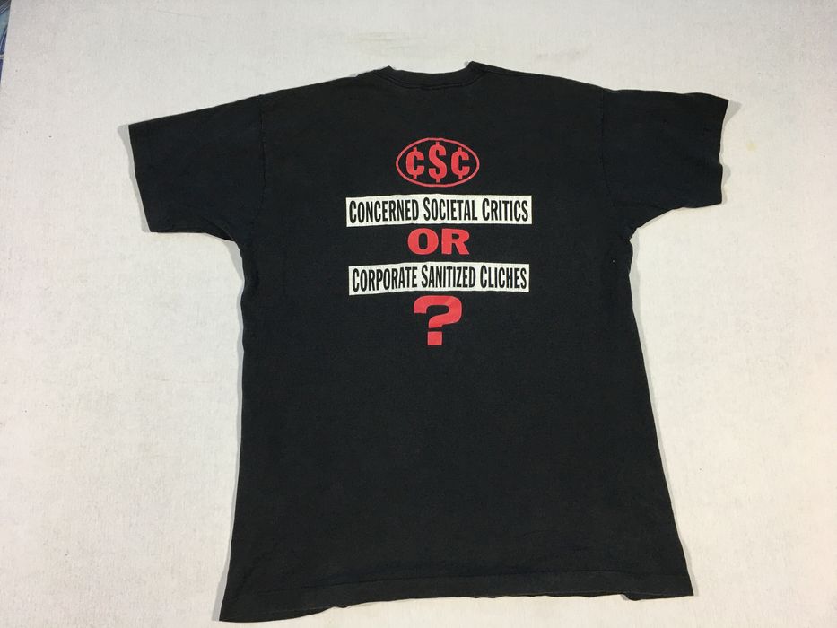 Vintage Cop shoot cop 1993 ask questions later vintage band tee | Grailed