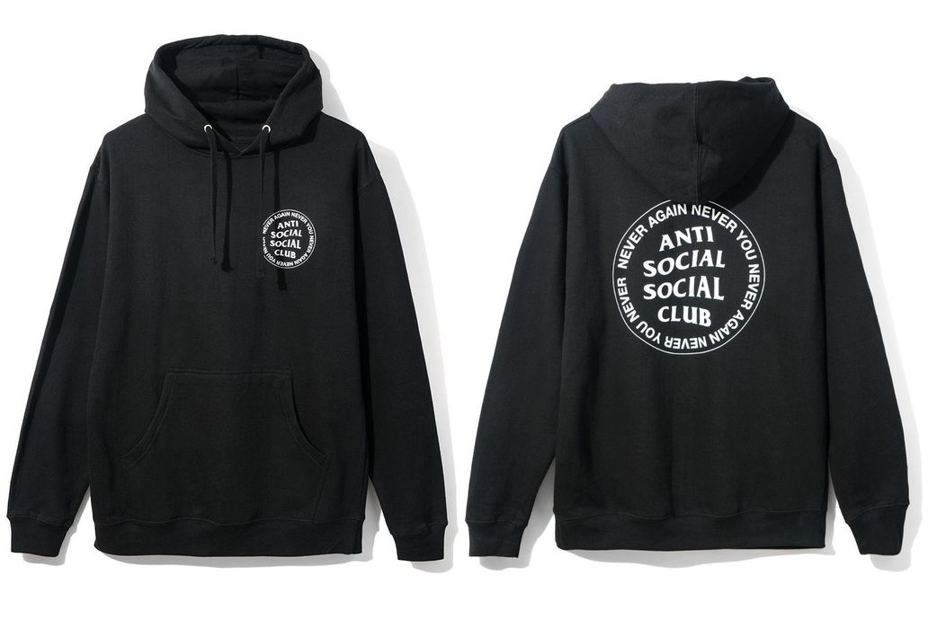 Assc never again store never you hoodie