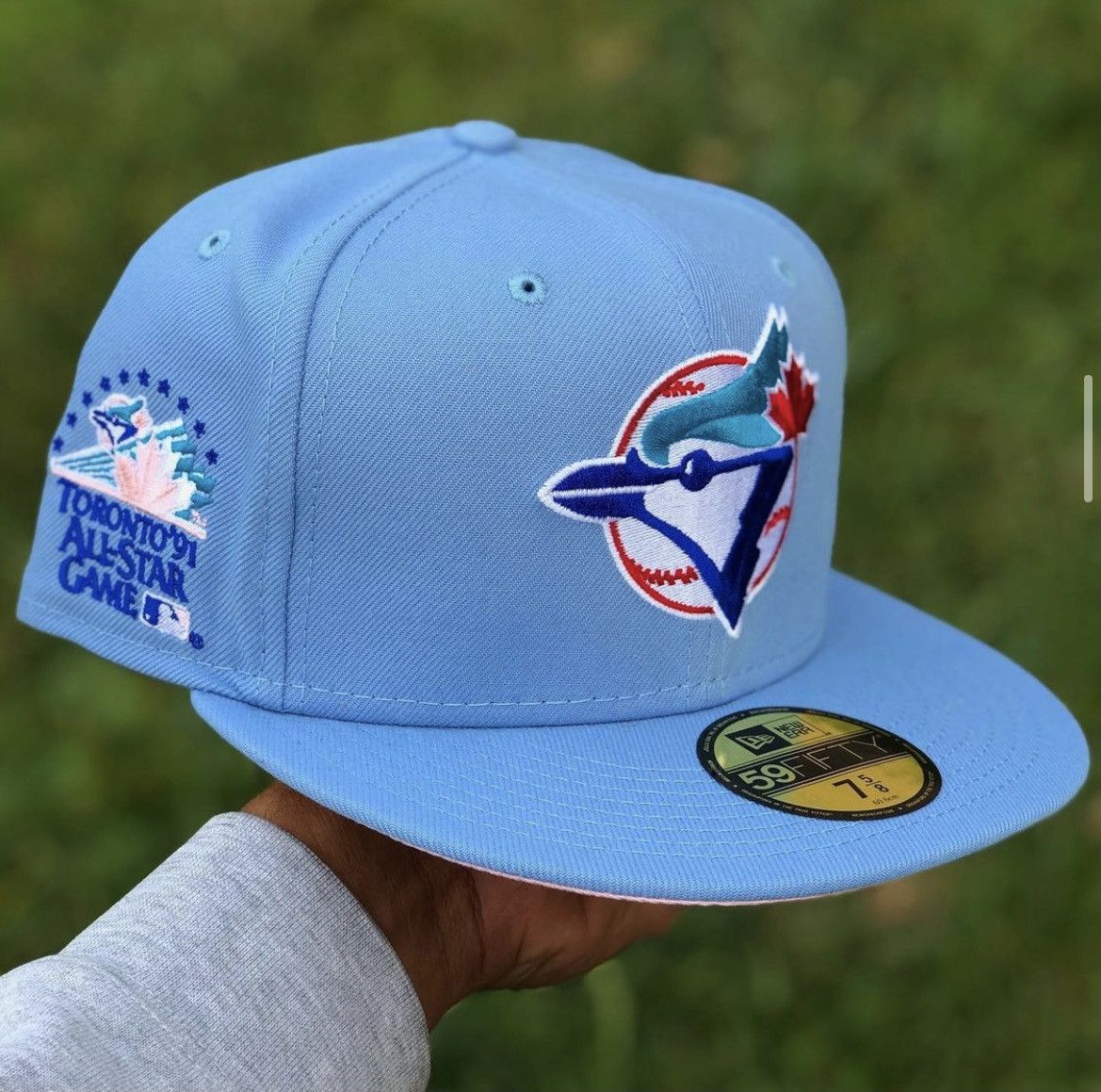 Hat Club Exclusive Toronto BlueJays Cotton Candy Fitted size 7 3/8