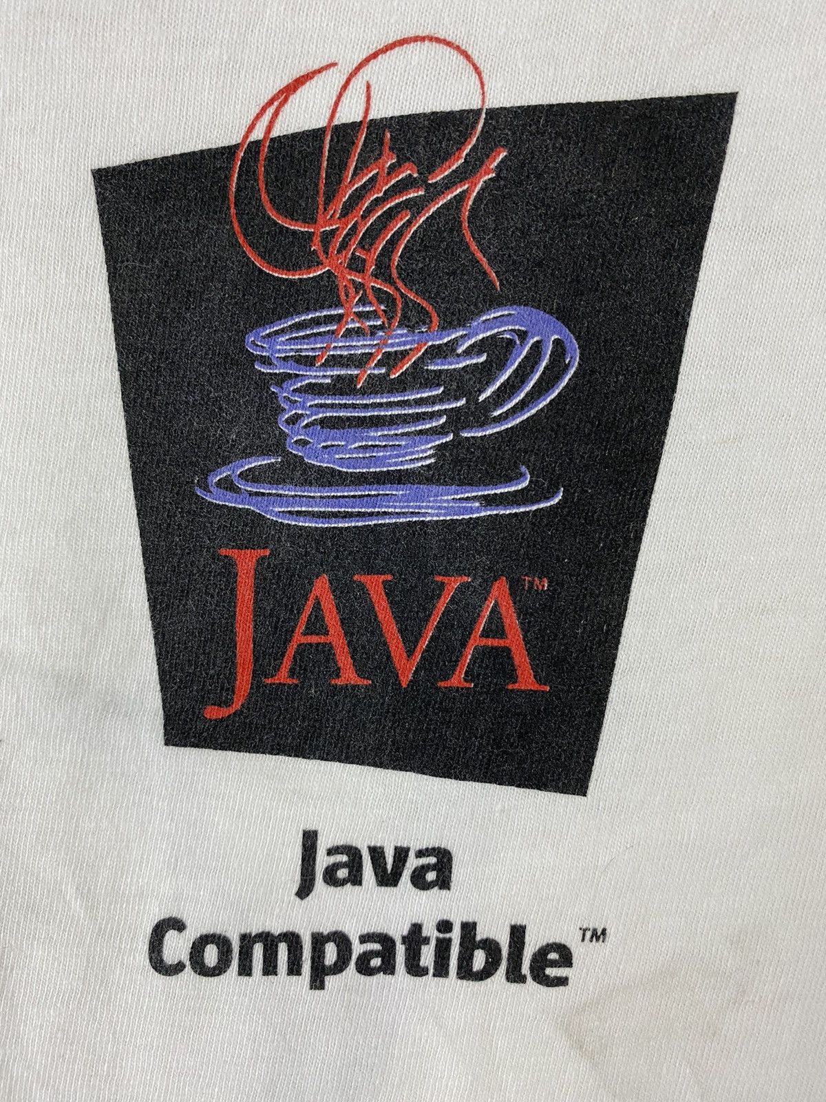 Apple vintage 90s APPLE java rare design hip hop raptees t-shirts Size US L / EU 52-54 / 3 - 5 Thumbnail