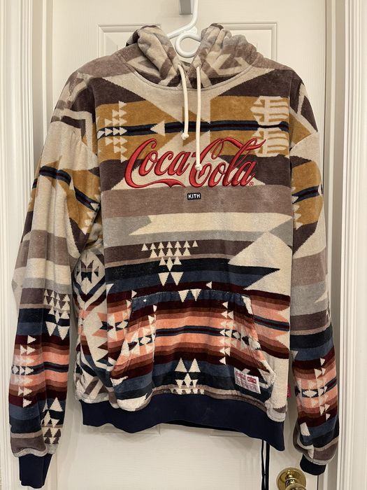 Pendleton KITH X COCA-COLA X PENDLETON WILLIAMS 3 HOODIE IVORY